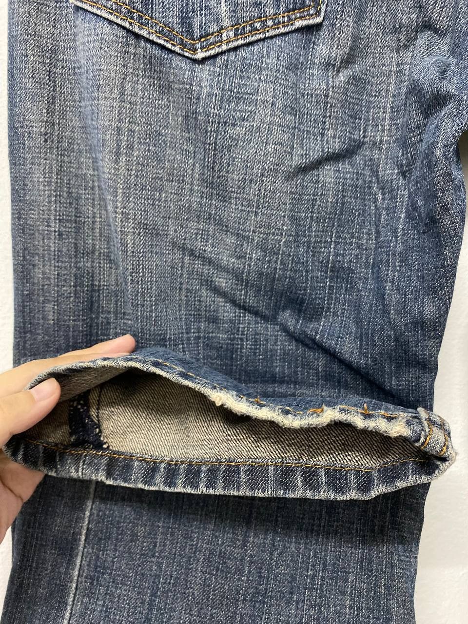 Levi's levis 559 loose fit denim nice design Size US 35 - 8 Thumbnail