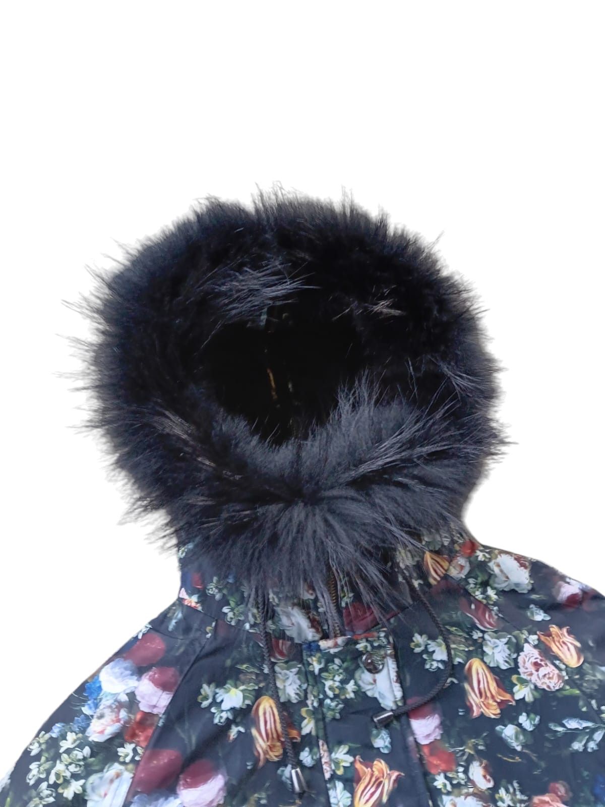 Designer × Japanese Brand × Mila Schon Mila schon real fur all over print puffer jacket Size US M / EU 48-50 / 2 - 4 Thumbnail