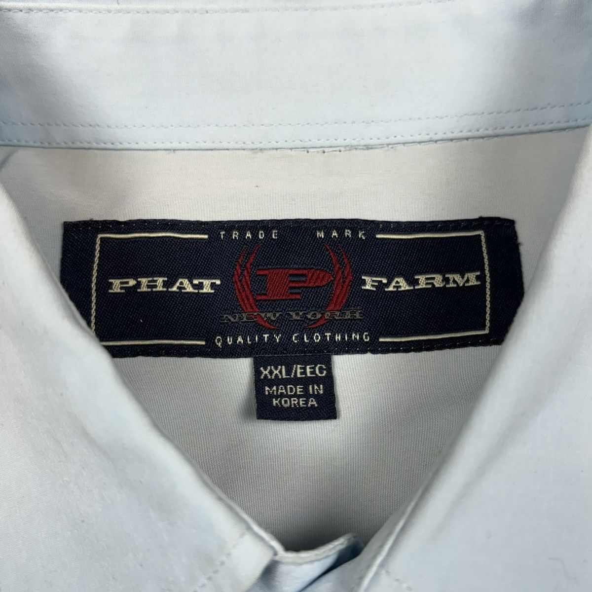 Vintage VTG Phat Farm Shirt SS Big Logo Wrap Around Graphics Sz 2XL Size US XXL / EU 58 / 5 - 5 Thumbnail