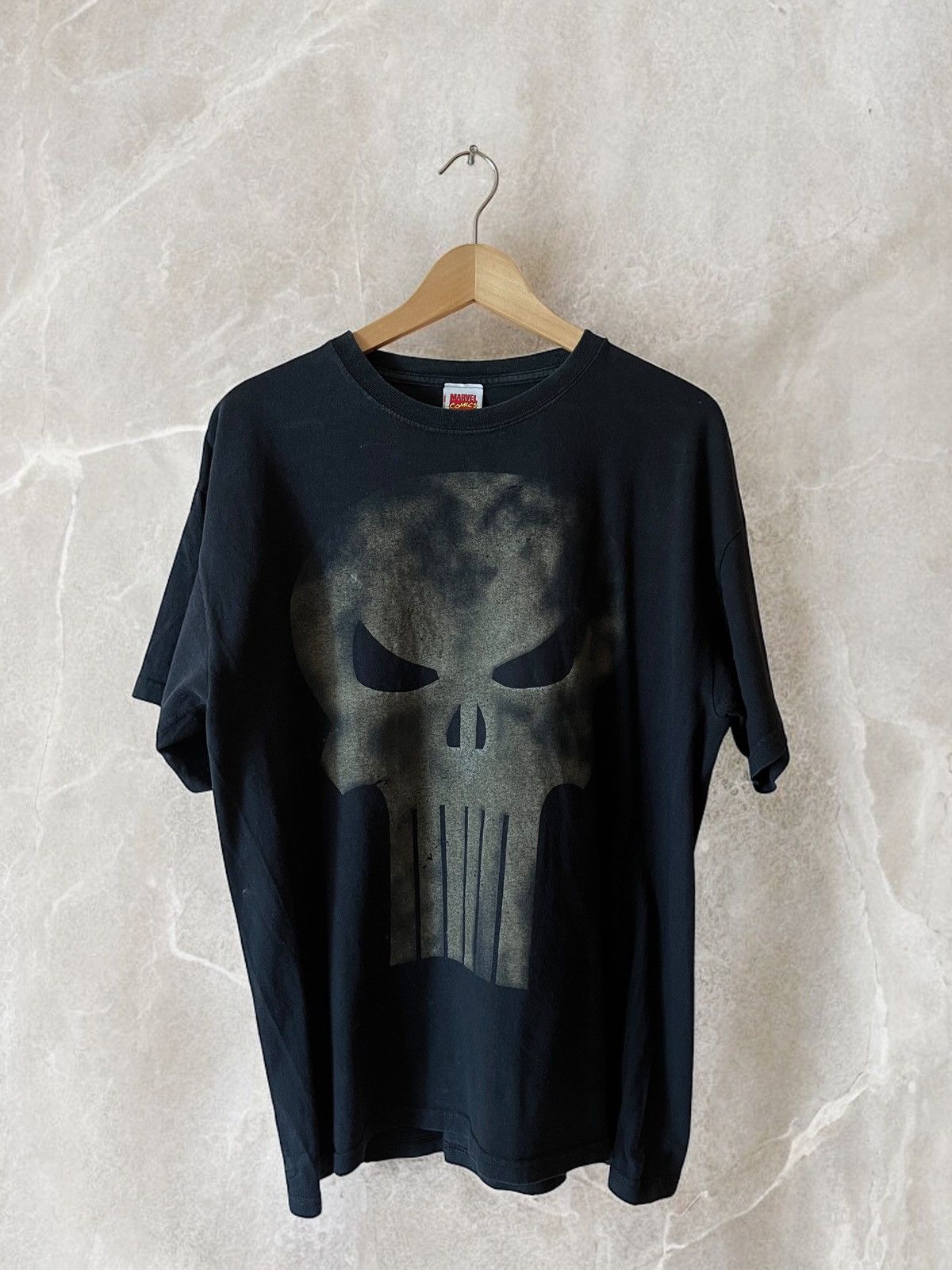 Band Tees × Marvel Comics × Vintage THE PUNISHER 2010 SKULL MARVEL COMICS VINTAGE DC T SHIRT TEE Size US L / EU 52-54 / 3 - 1 Thumbnail