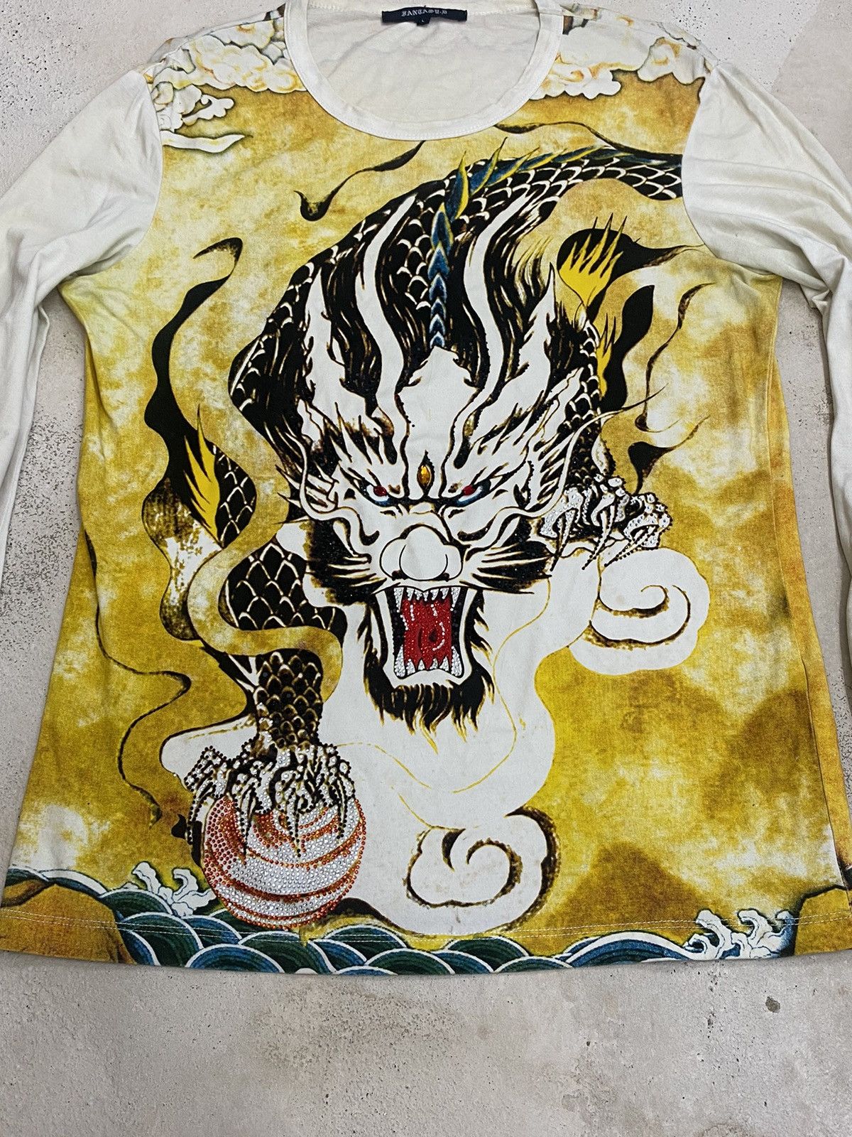 GOSTAR DE FUGA × If Six Was Nine × Japanese Brand Fantashu Japan Street Art Abstract Fighter Dragon Tattoo Size US M / EU 48-50 / 2 - 7 Thumbnail