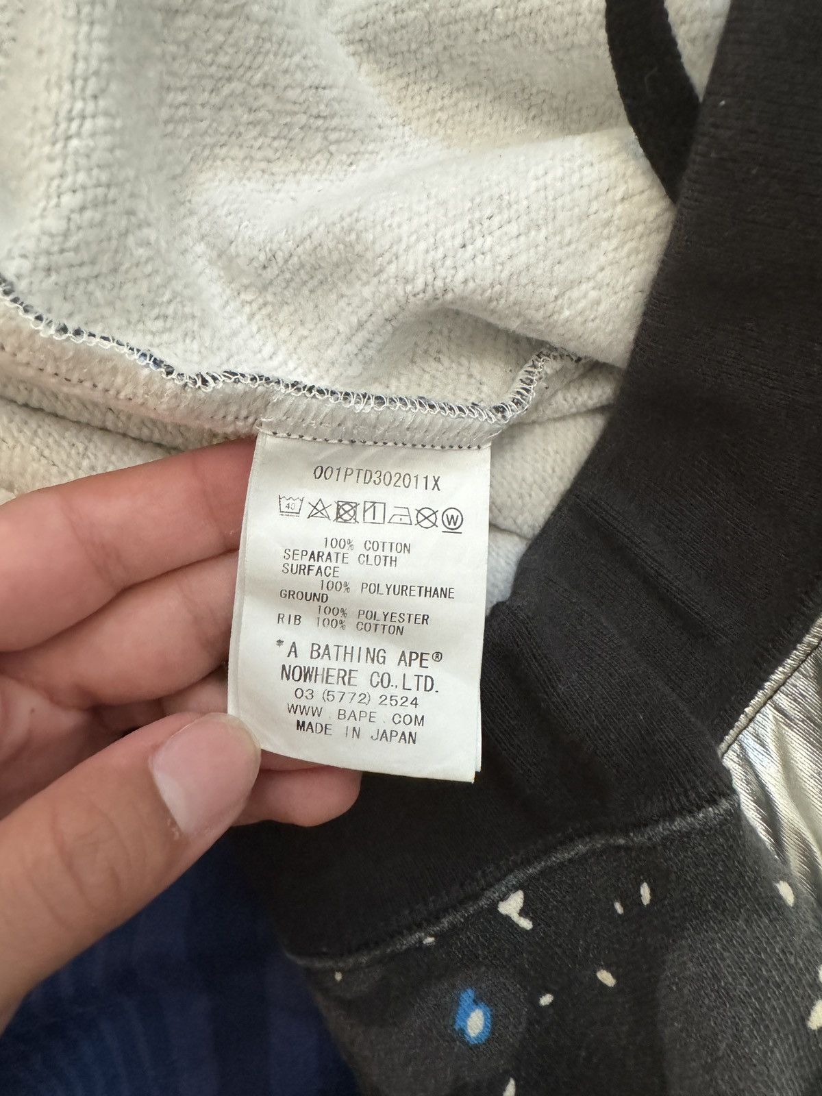 Bape Space Camo Sweat Pants Size 28" / US 6 / IT 42 - 4 Thumbnail
