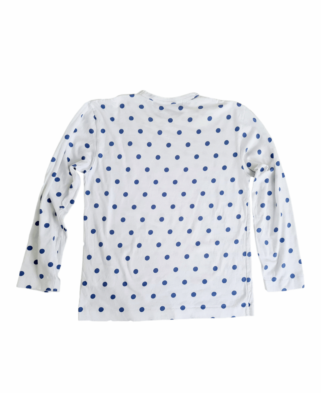 CDG by Comme des Garcons × Comme des Garcons × Comme des Garcons PLAY Comme Des Garçons ❤ Play Heard Polka Dots Long Sleeve Size M / US 6-8 / IT 42-44 - 2 Thumbnail
