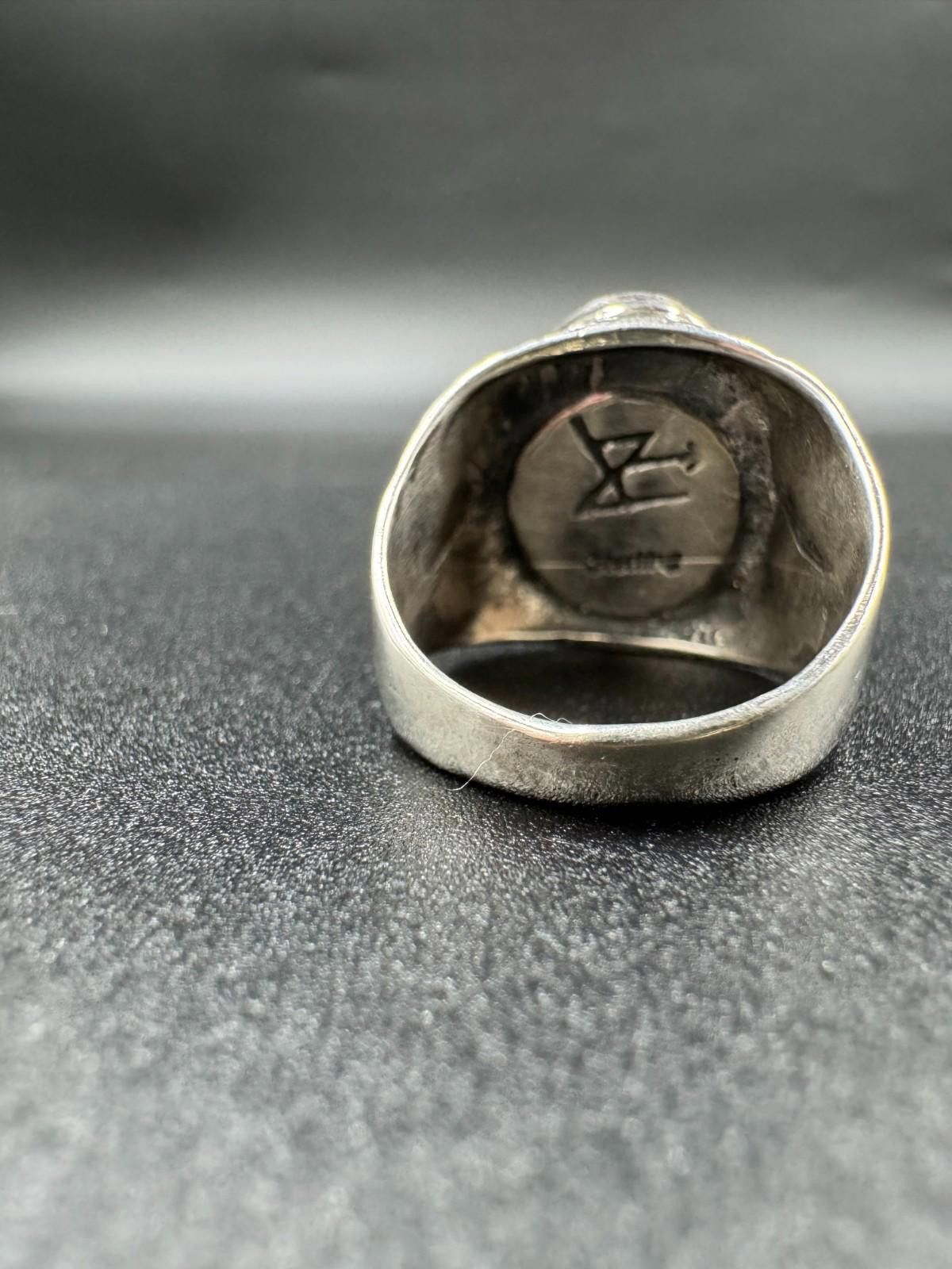 Other Vintage Navajo Turquoise Sterling Silver Ring Arthur J Willi Size ONE SIZE - 5 Thumbnail