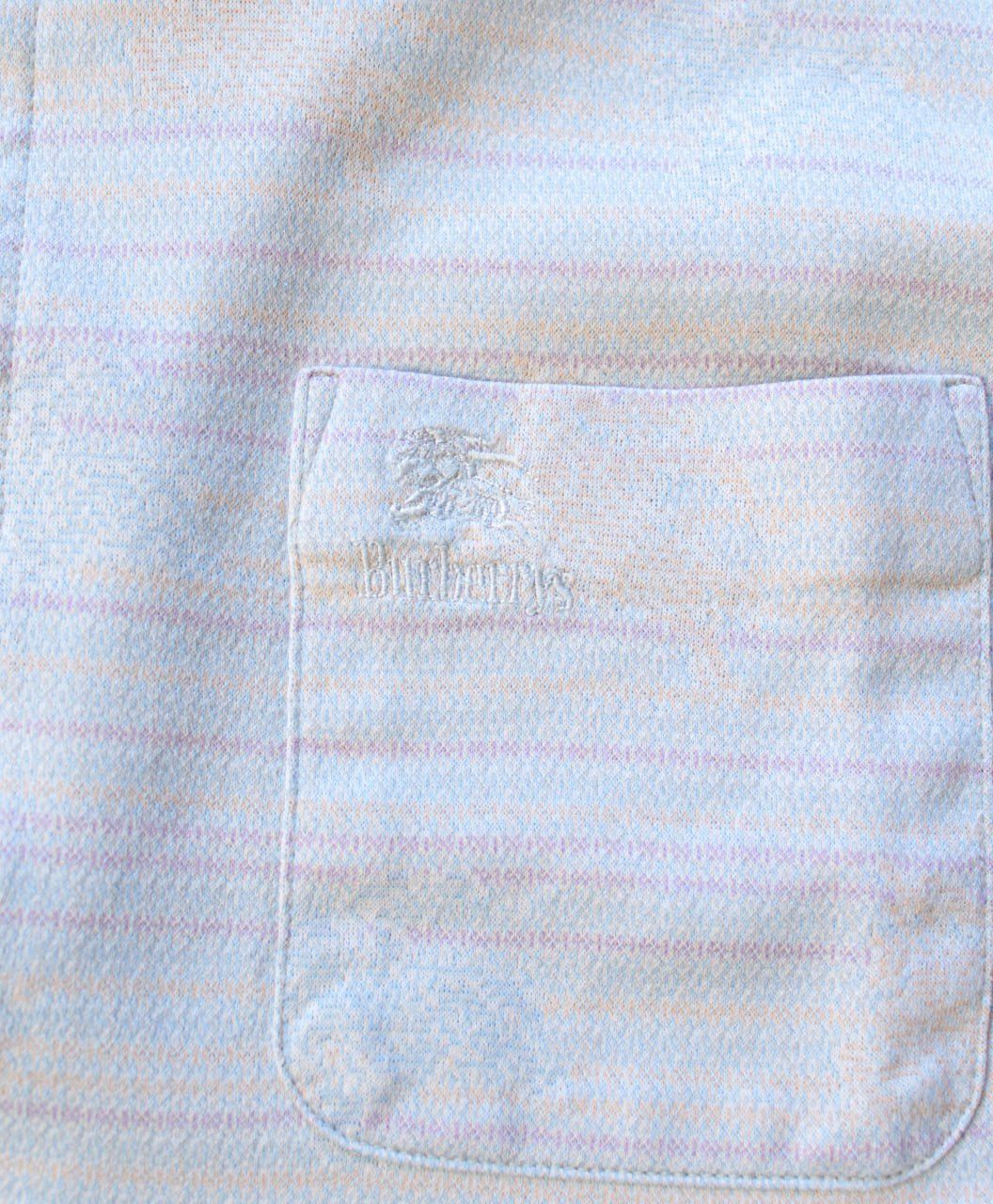 Burberry 🔥 90s Burberrys Rare Monogram Polo Long Sleeve Shirt Rugby Size US S / EU 44-46 / 1 - 9 Thumbnail