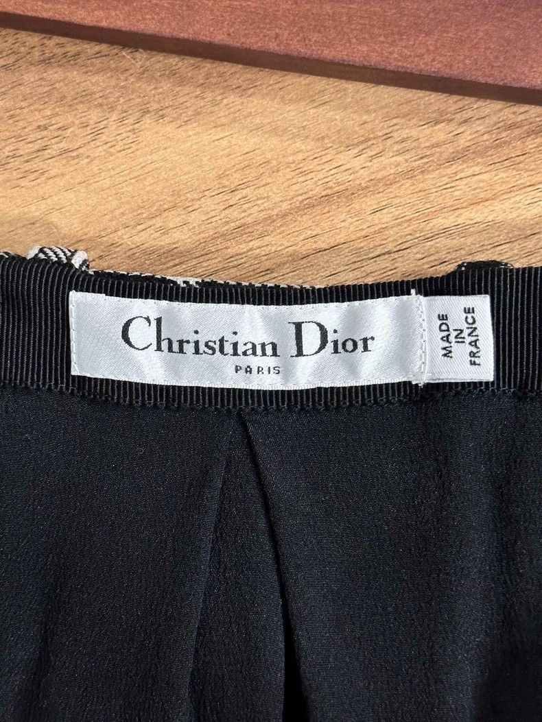 Dior Plaid Short Skirt by Dior-2505 Size 33" - 4 Thumbnail
