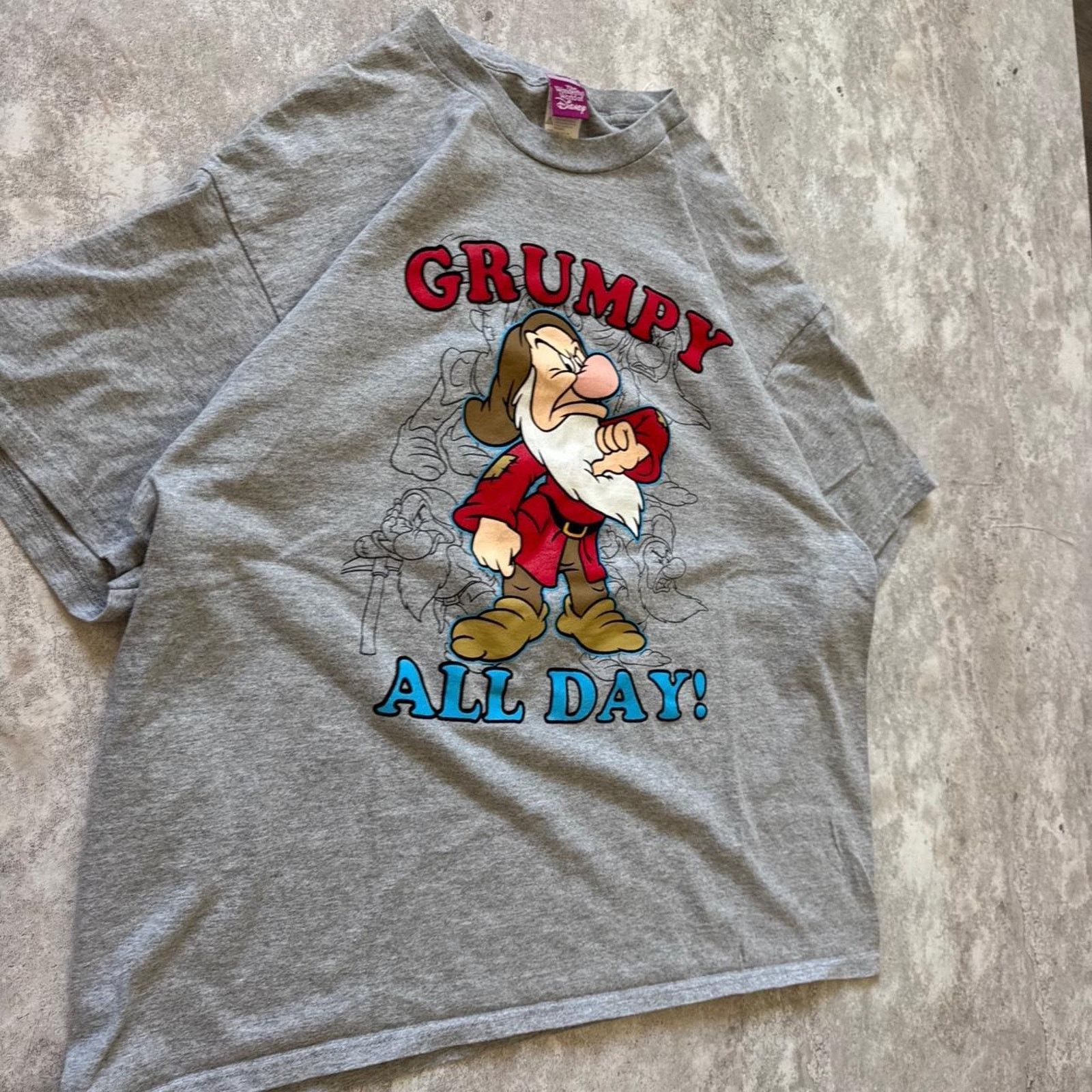 Disney Vintage 90s disney grumpy t shirt Size US XL / EU 56 / 4 - 2 Thumbnail