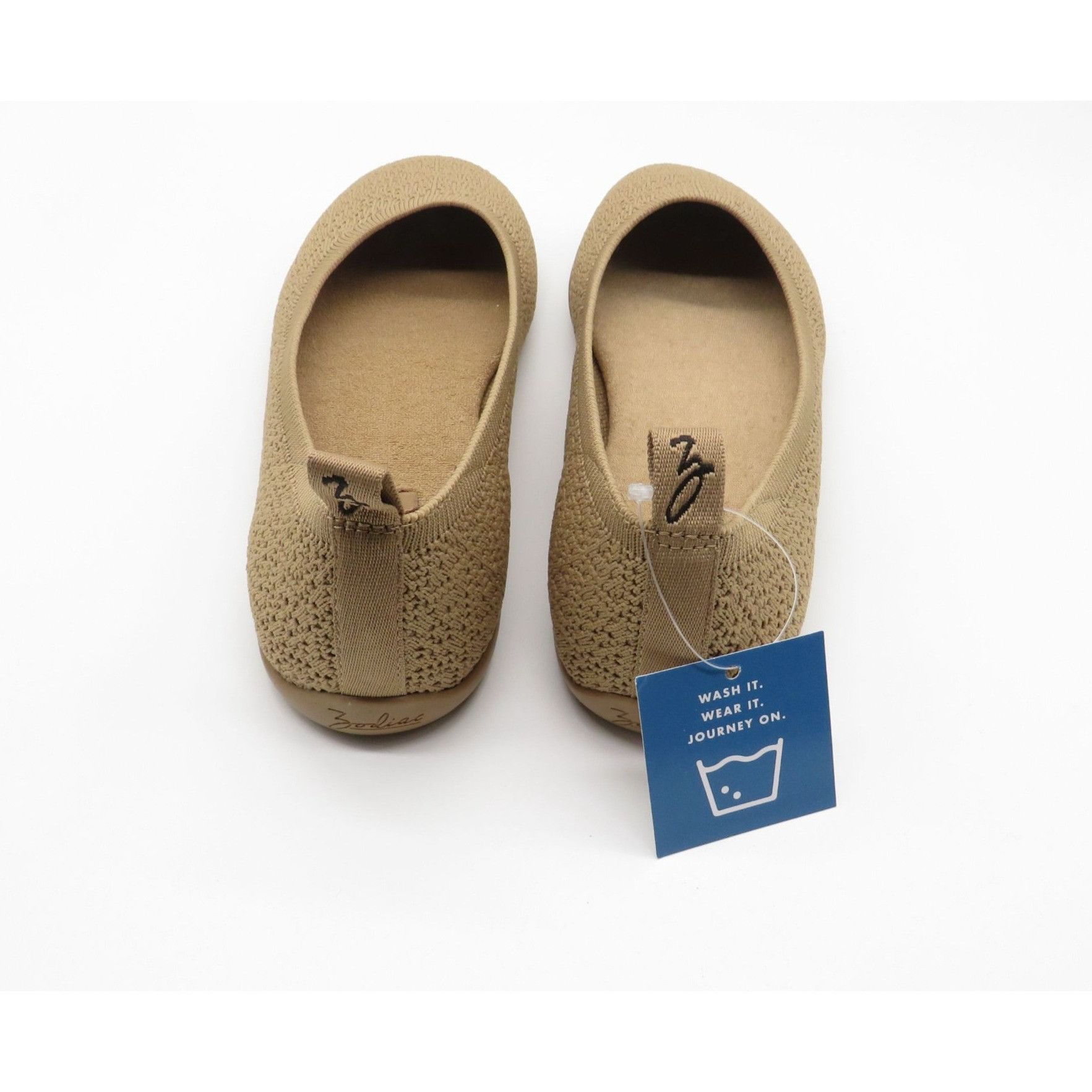 Other Zodiac Caitlin Women's Tan Knit Ballet Flats Size 6 NEW Size US 6 / IT 36 - 4 Thumbnail