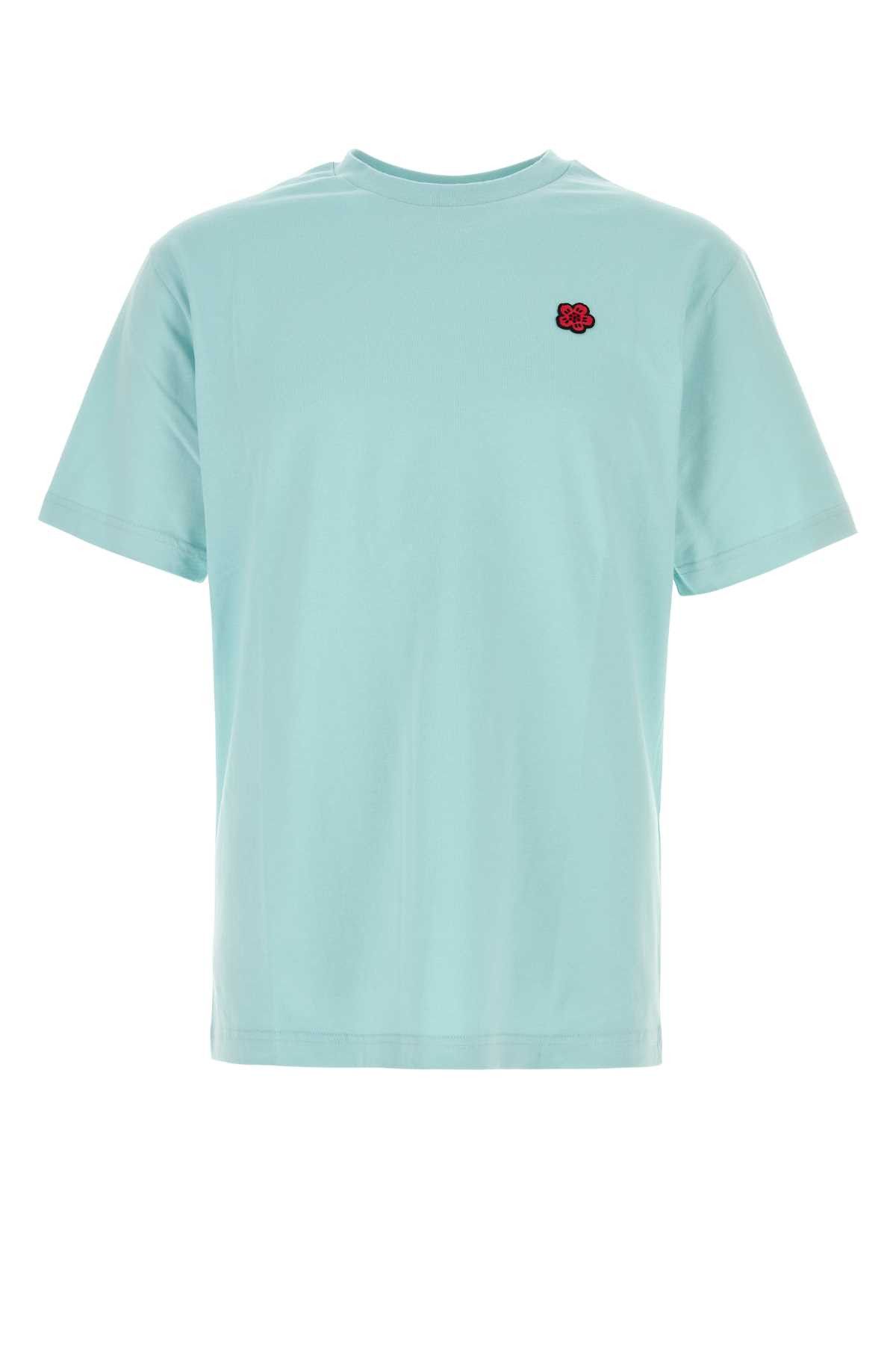 Kenzo Light Blue Cotton T-Shirt Size US L / EU 52-54 / 3 - 1 Thumbnail