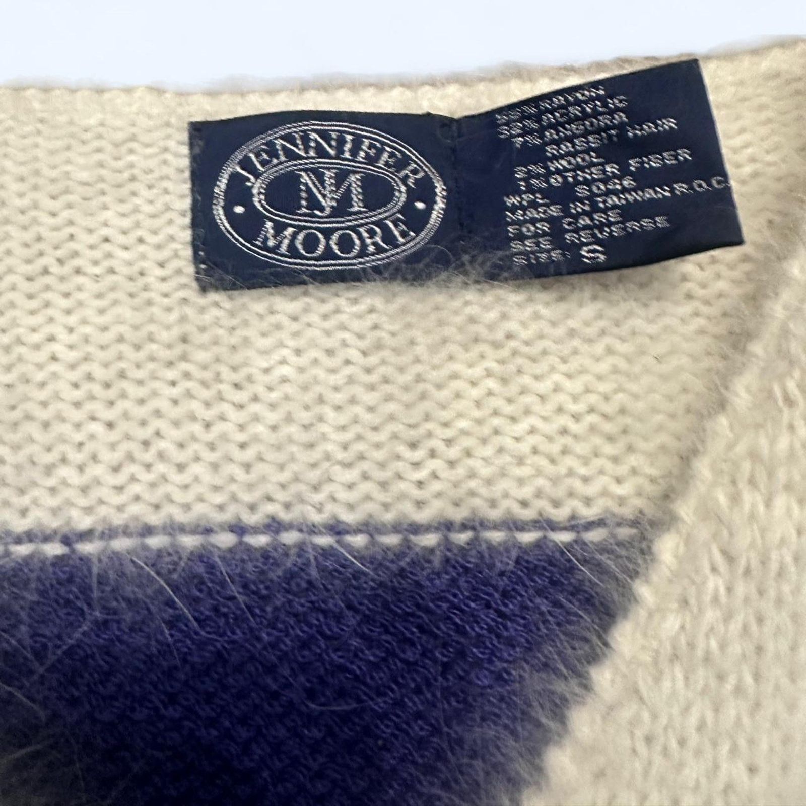 Other Blue and white sweater Size S / US 4 / IT 40 - 2 Thumbnail