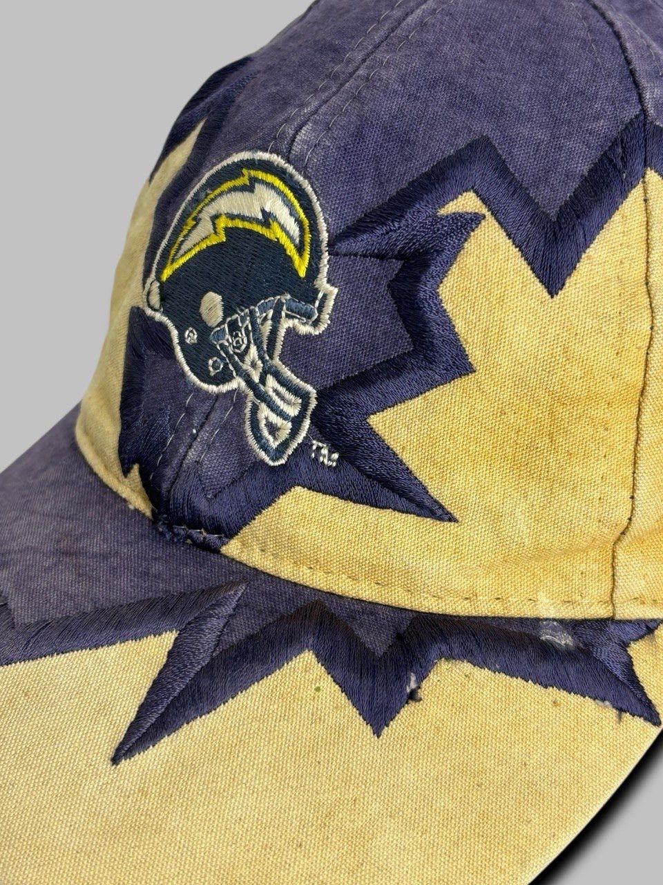 Drew Pearson Vintage 90s San Diego Chargers Drew Pearson Jagged Edge Cap Size ONE SIZE - 7 Thumbnail