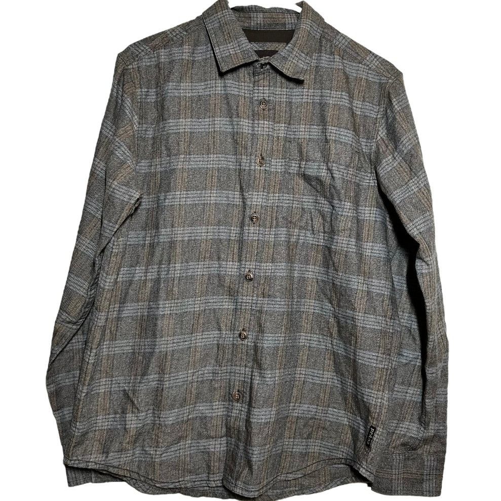 Prana prAna Alabaster Flannel Button Down Collared Pocket Plaid S Size US S / EU 44-46 / 1 - 1 Thumbnail