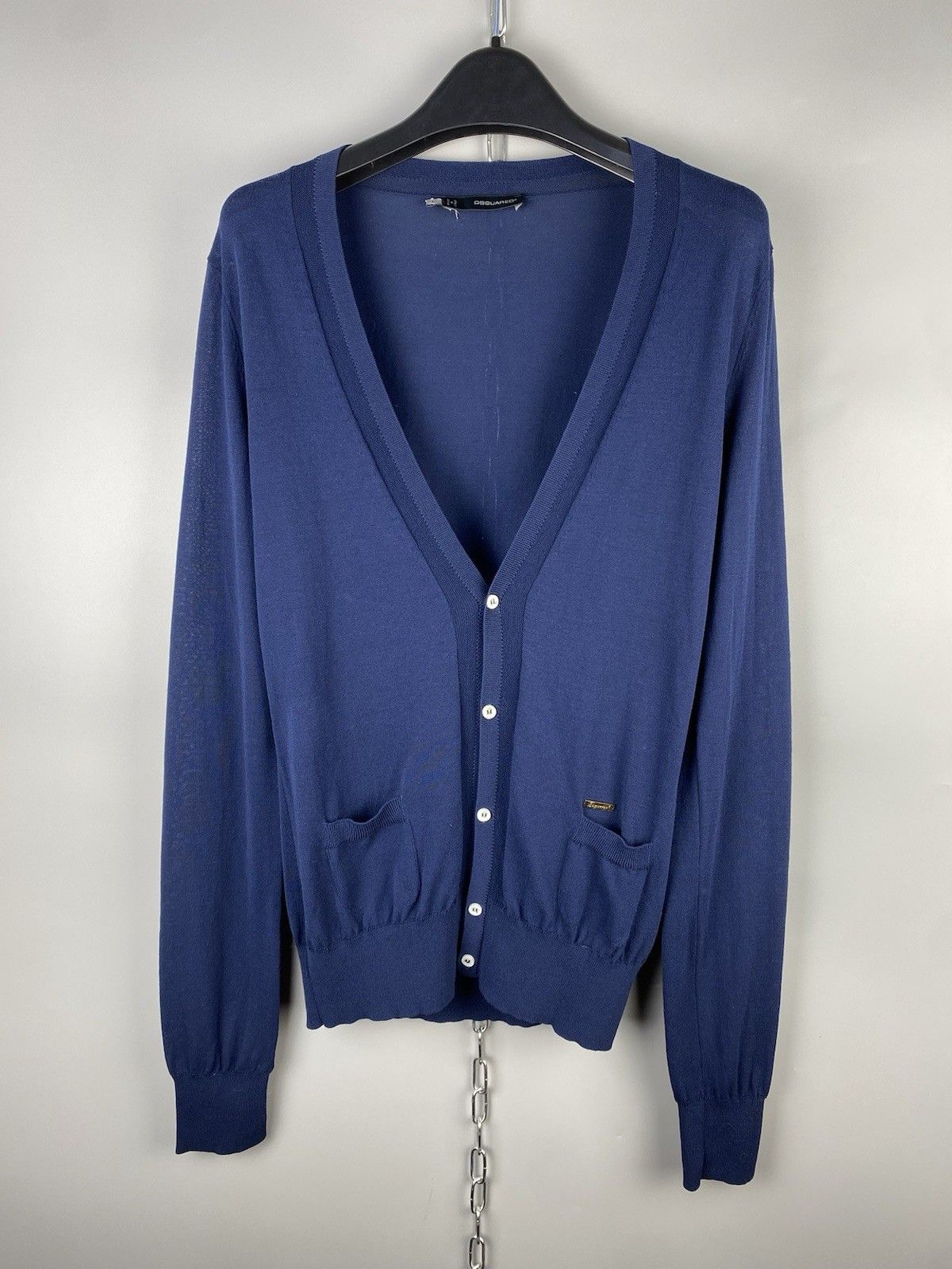 Dsquared2 Dsquared Luxury Womens Cotton Cardigan Sweater Size L / US 10 / IT 46 - 1 Thumbnail