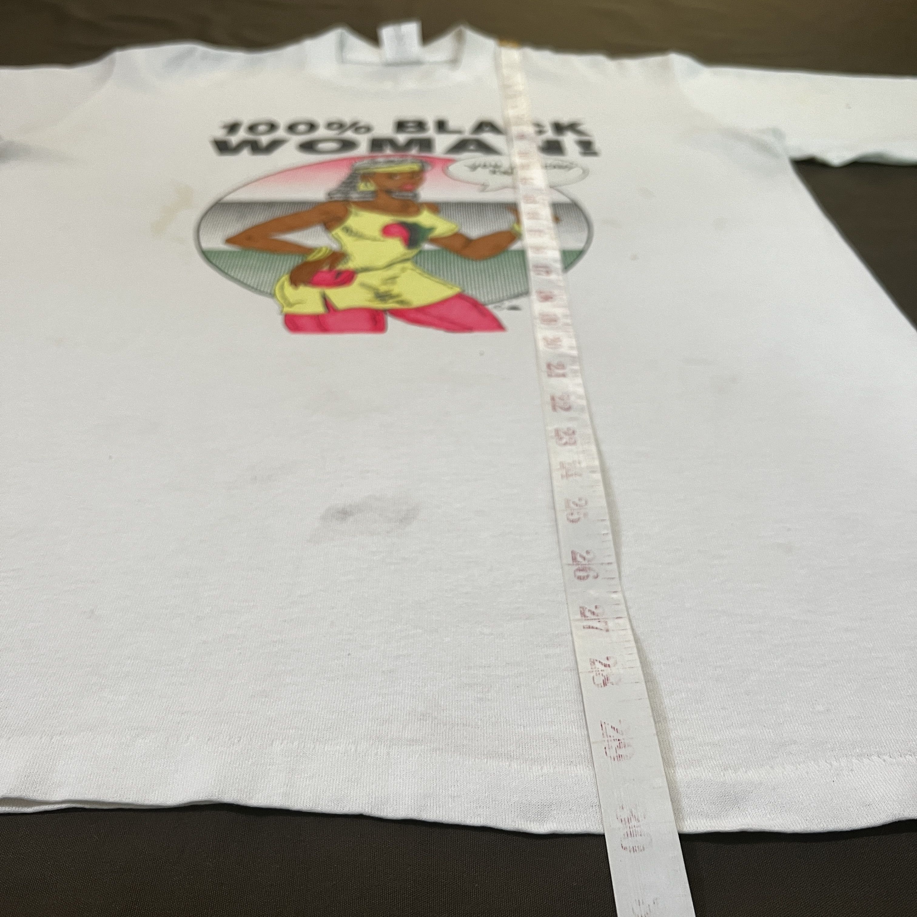 Rap Tees Vintage 90s Beautiful black woman Promo Tee Faded Size US L / EU 52-54 / 3 - 14 Thumbnail
