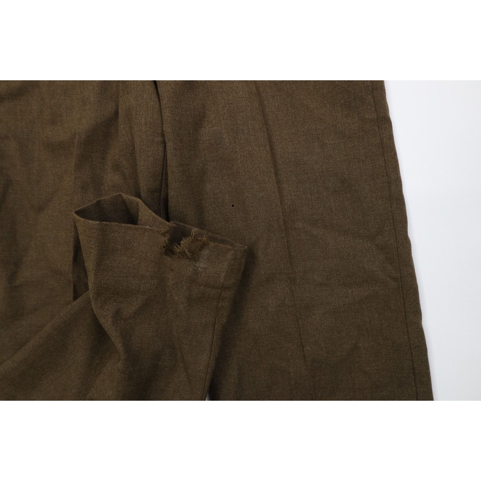 Vintage Vintage 50s Korean War 32R 2 Piece Wool Ike Uniform Suit Size 34R - 14 Thumbnail