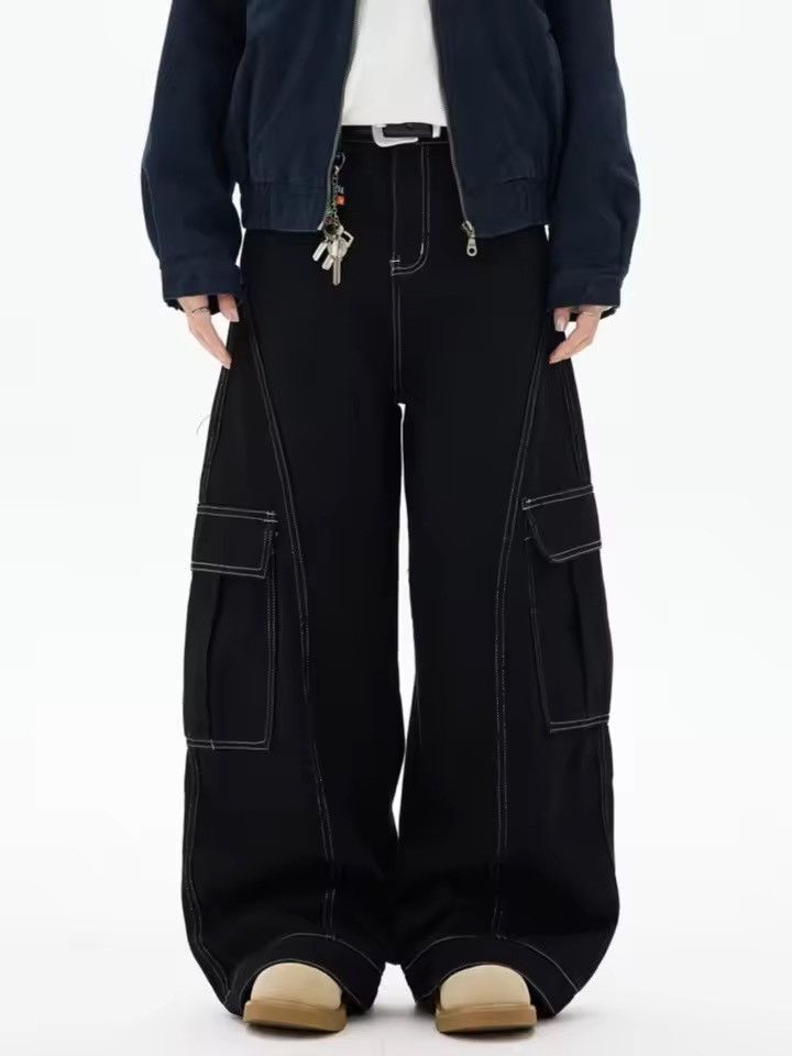 Japanese Brand VIBE Multi-Pocket Cargo Pants Size US 26 / EU 42 - 10 Thumbnail