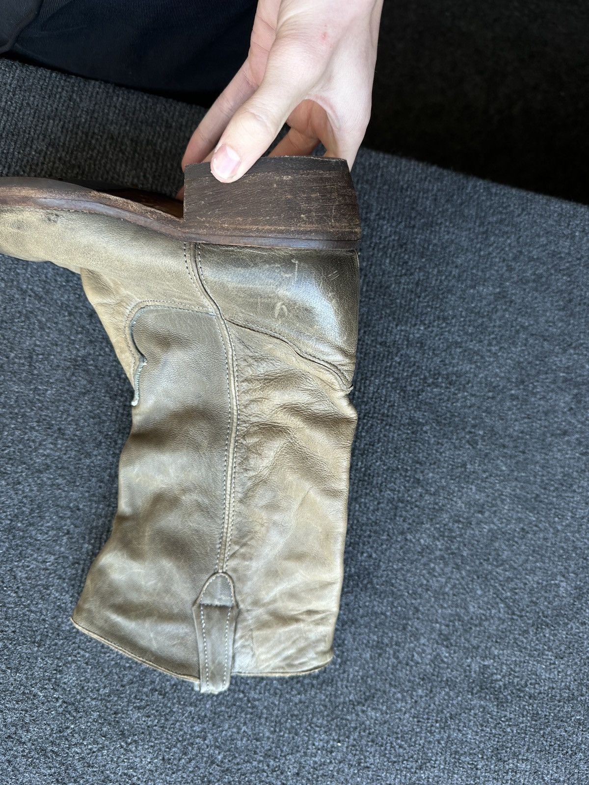 Other RARE🚨 CATARINA MARTINS LUXURY HIGH BOOTS WOMEN LEATHER Size US 8 / IT 38 - 14 Thumbnail