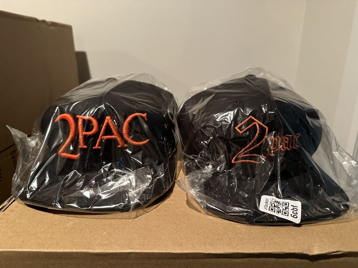 image of Vlone 2Pac Snapback Bundle in Black, Men's