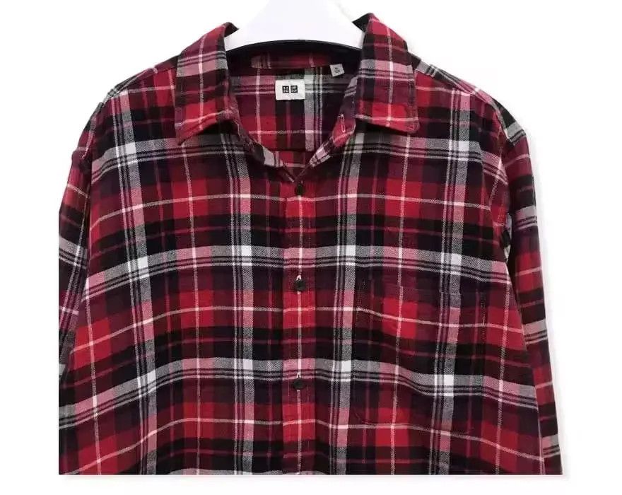 Flannel Japanese Brand Uniqlo Flannel Shirt Size US XL / EU 56 / 4 - 2 Thumbnail