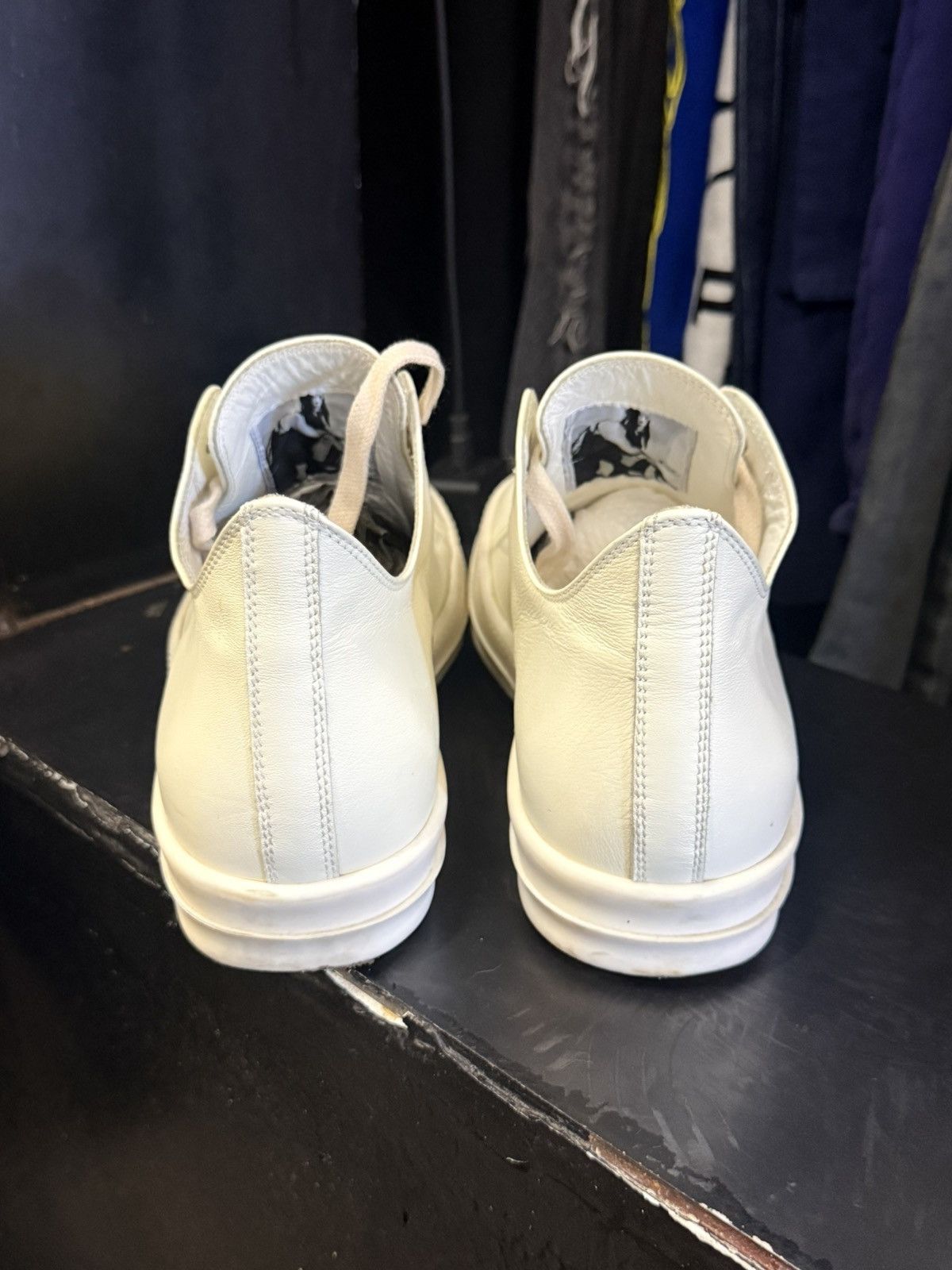 Rick Owens Rick owen all white ramones Size US 8 / EU 41 - 3 Thumbnail