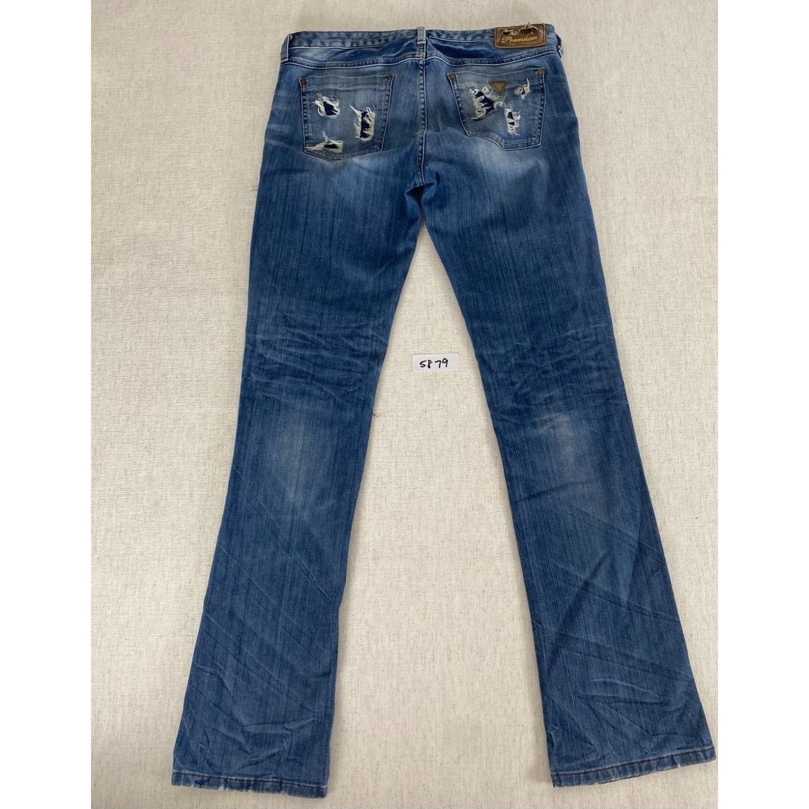 Guess Guess Premium Jeans Womens 30 Blue Denim Stretch Size 30" / US 8 / IT 44 - 13 Thumbnail