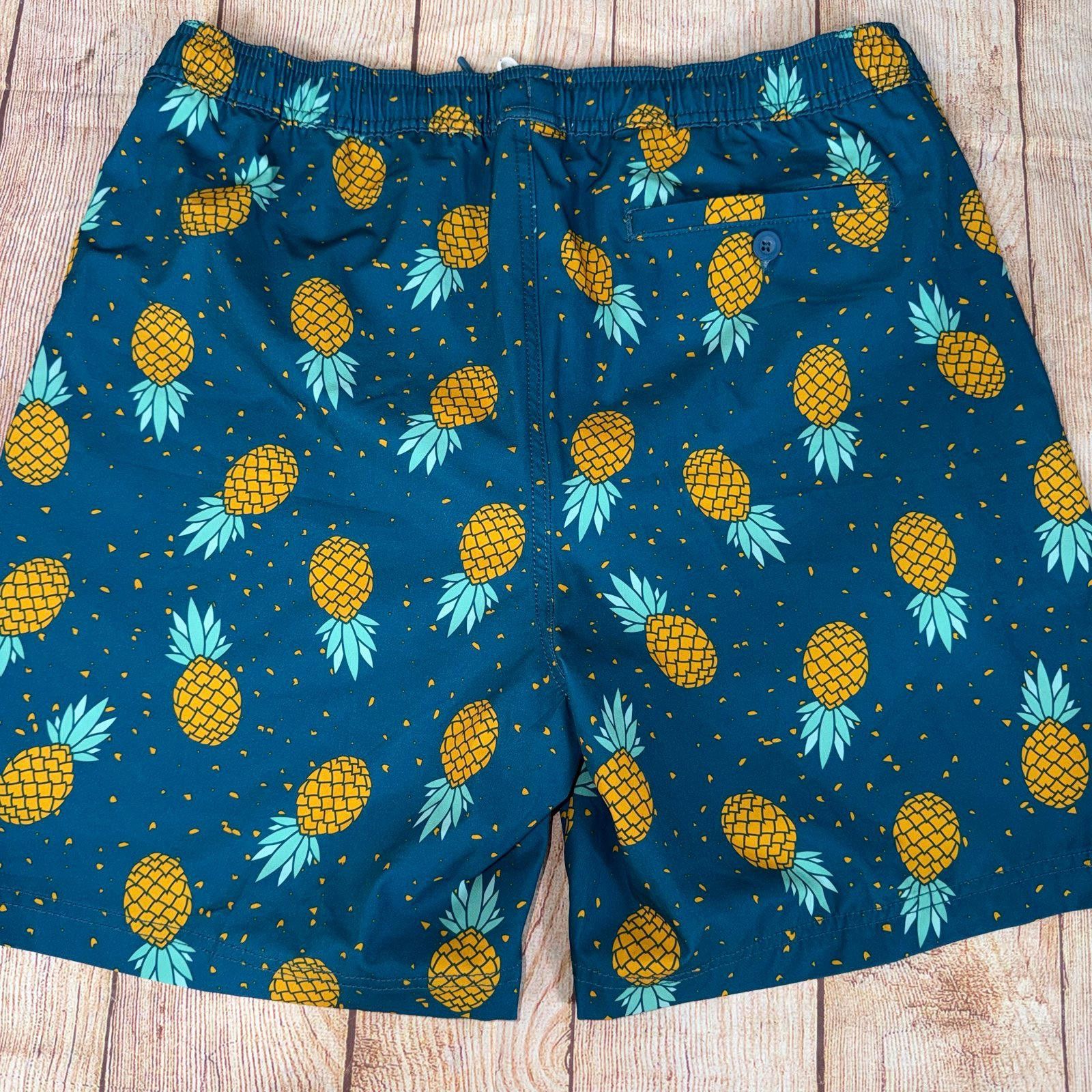 Other Elysian Supply Company Pineapple Medium Print Swim Shorts Size US 32 / EU 48 - 5 Thumbnail