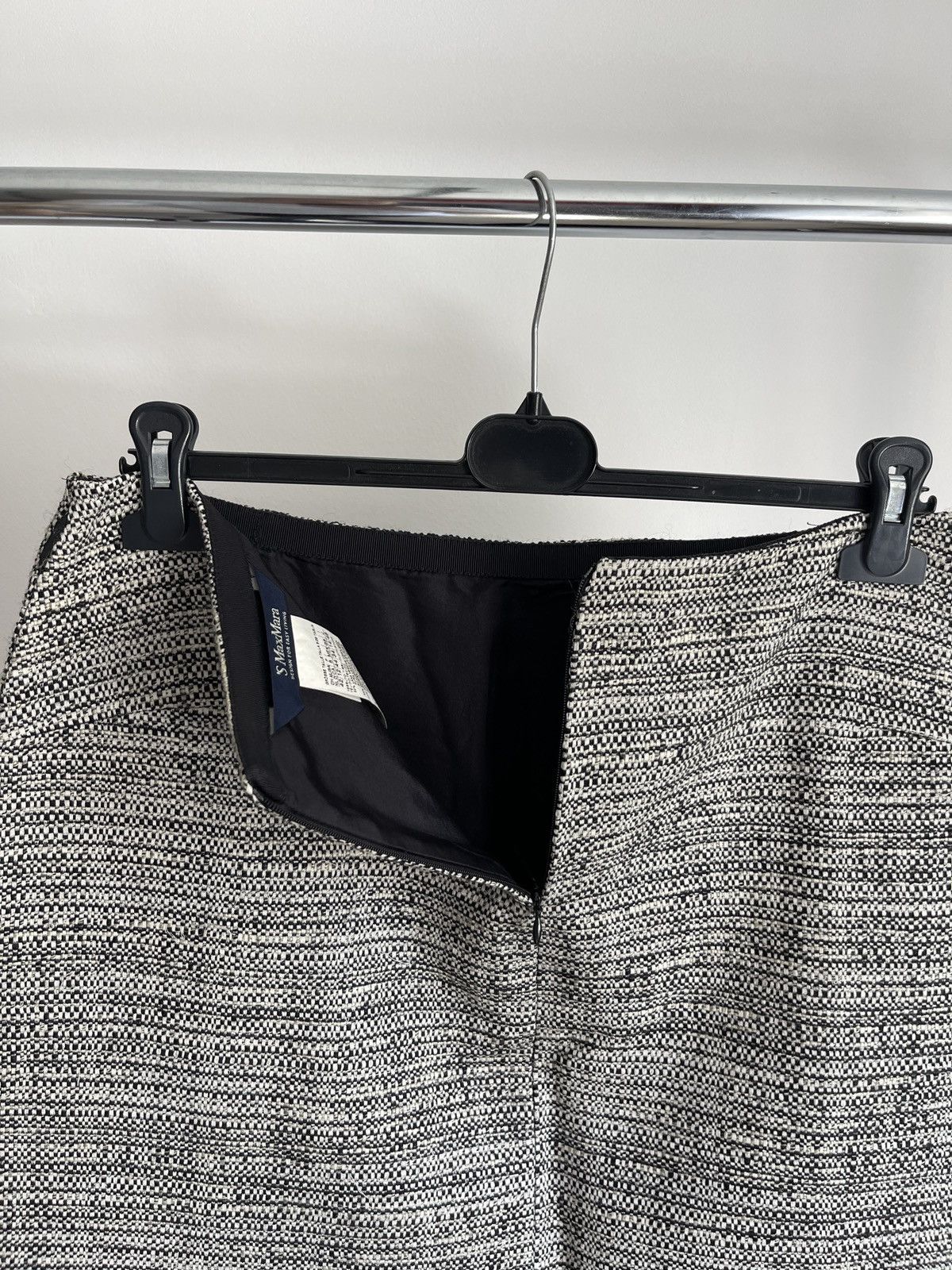 Max Mara Vintage Max Mara Wool Rich Blend Gray Skirt Size 34" / US 12 / IT 48 - 5 Thumbnail