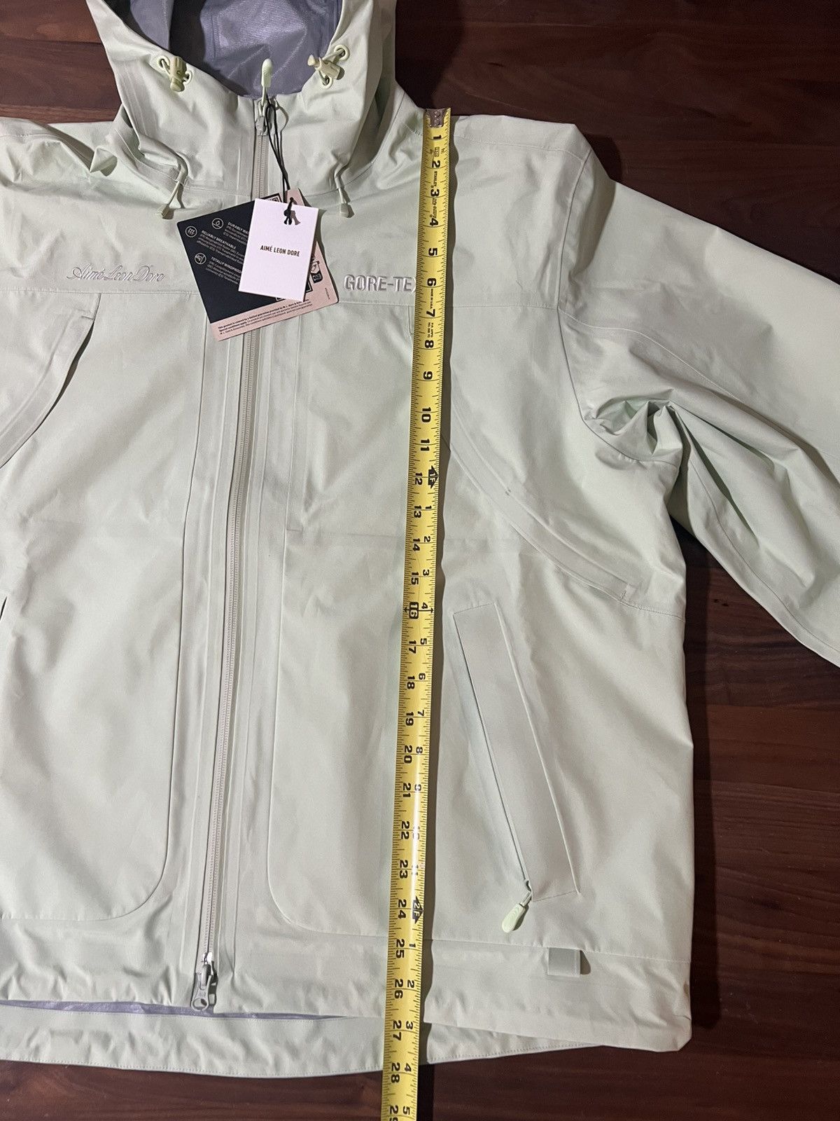 Aime Leon Dore Aime Leon Dore ALD GORE-TEX Shell Jacket “Gleam” (Green) XL Size US XL / EU 56 / 4 - 6 Thumbnail