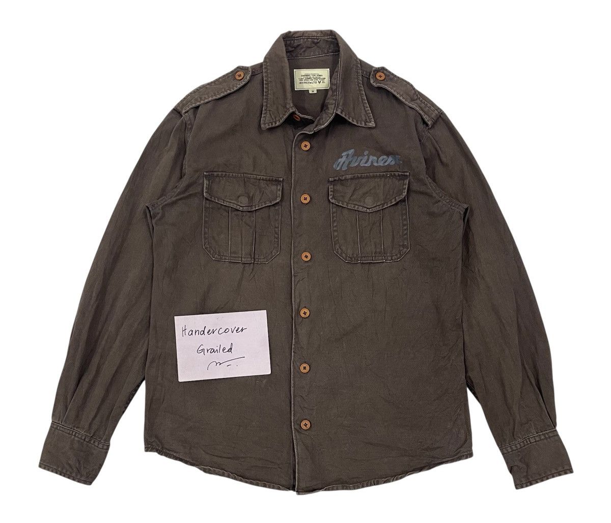 Avirex Dragon Printed Avirex Buttons Up Shirt/Jacket Long Sleeve Size US M / EU 48-50 / 2 - 2 Thumbnail