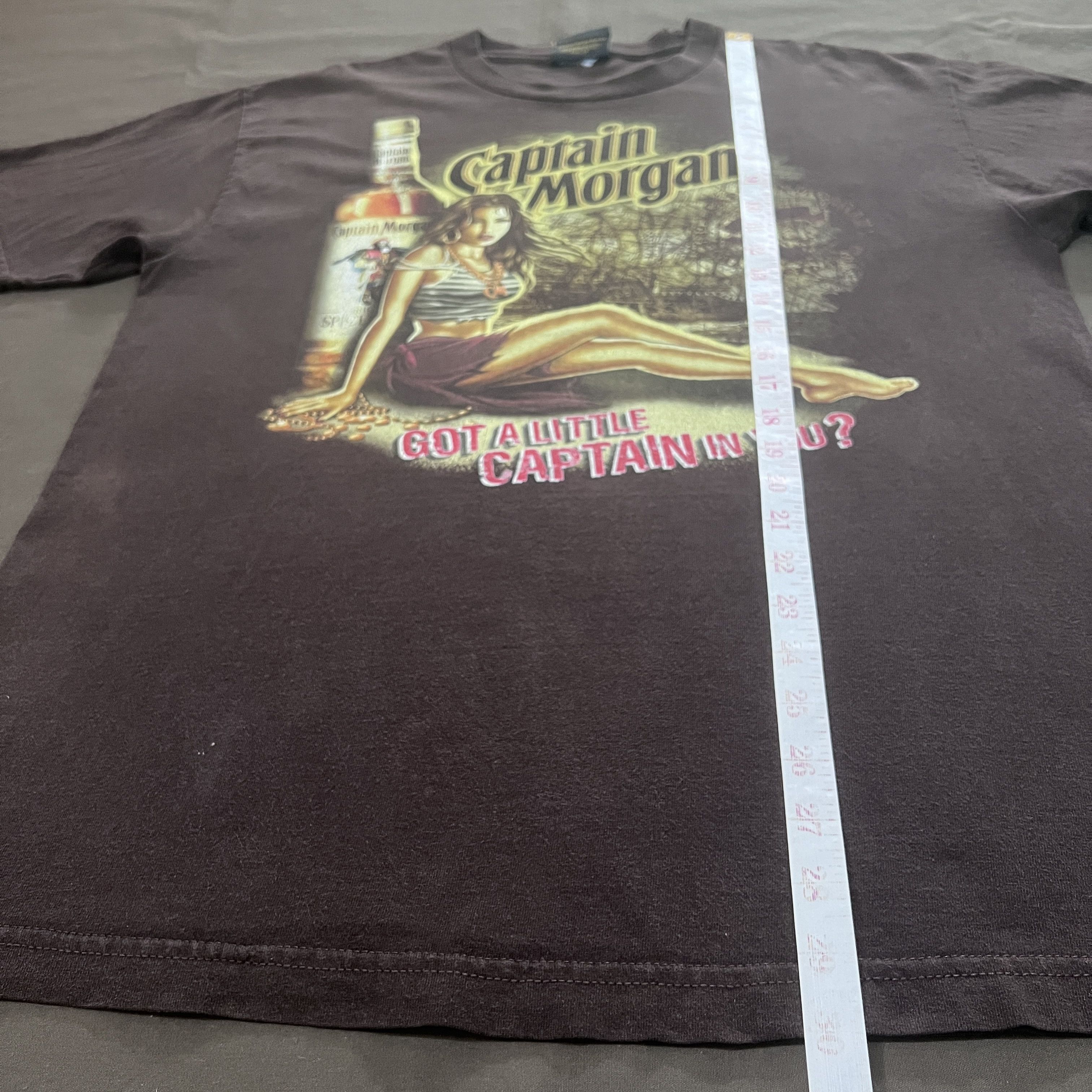 Japanese Brand × Vintage Vintage Captain Morgan Promo Tee Shirt Size US L / EU 52-54 / 3 - 11 Thumbnail