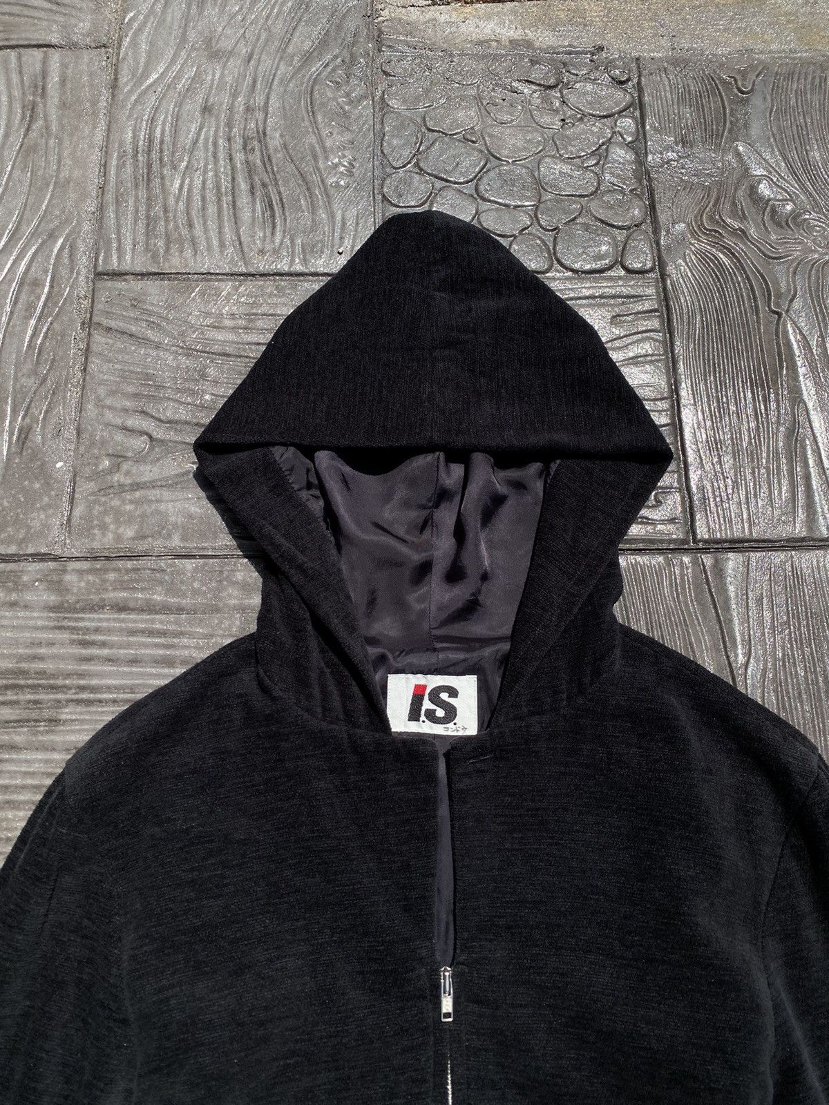 Issey Miyake Archived🔥 80’s Issey Miyake Sport Cropped Corduroy Hoodie Size M / US 6-8 / IT 42-44 - 3 Thumbnail