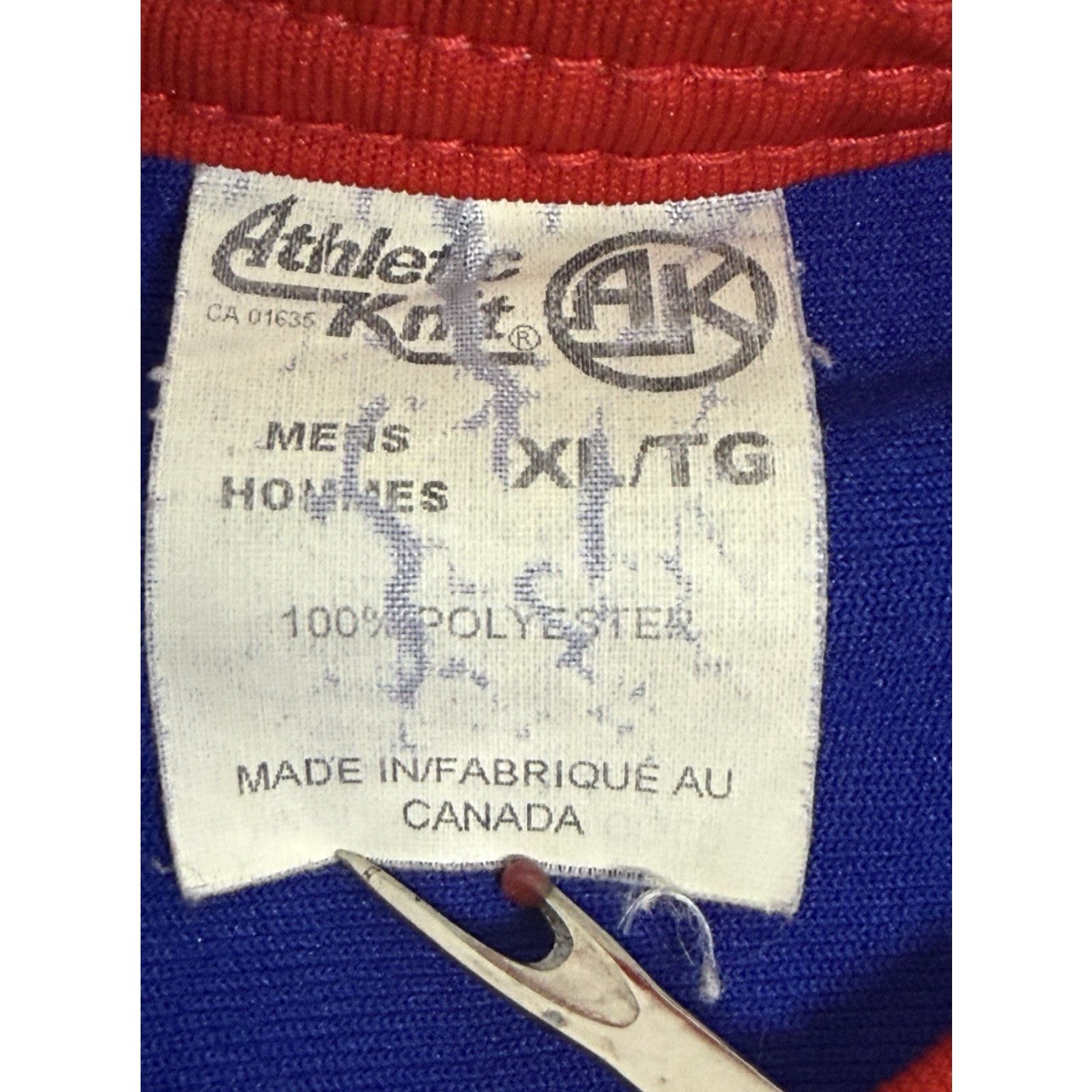 Vintage VINTAGE Hockey Jersey Nike? Size US XL / EU 56 / 4 - 4 Thumbnail