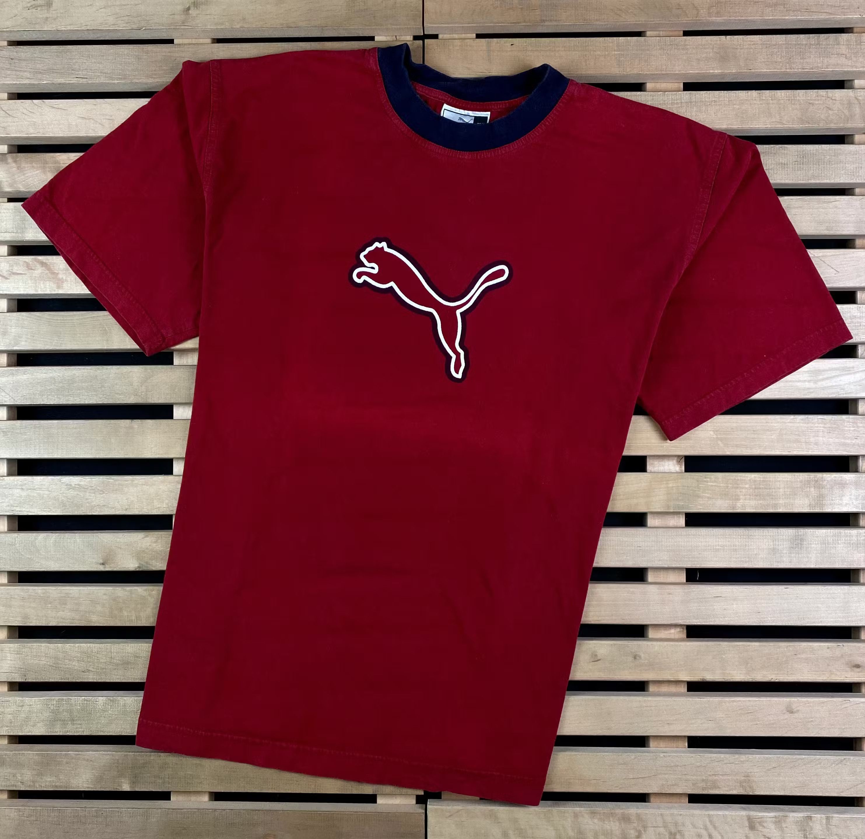 Puma × Vintage Mens Puma Vintage T-Shirt Size XL Size US XL / EU 56 / 4 - 1 Thumbnail