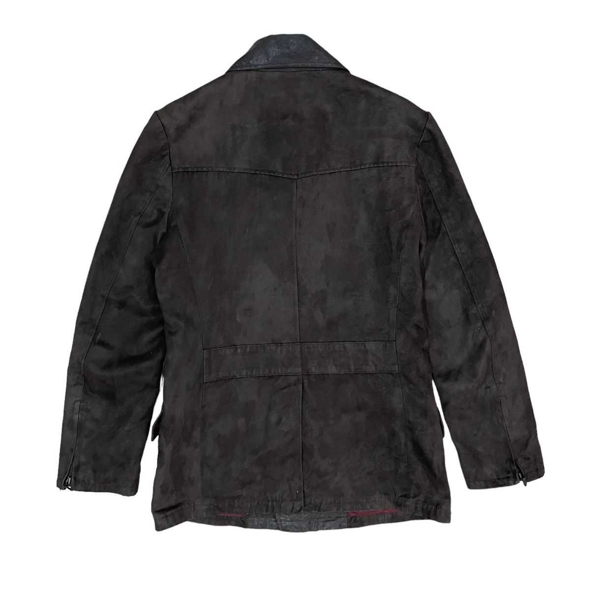 Japanese Brand Vintage Tornado Mart Synthetic Leather Part Jacket Size M / US 6-8 / IT 42-44 - 2 Thumbnail