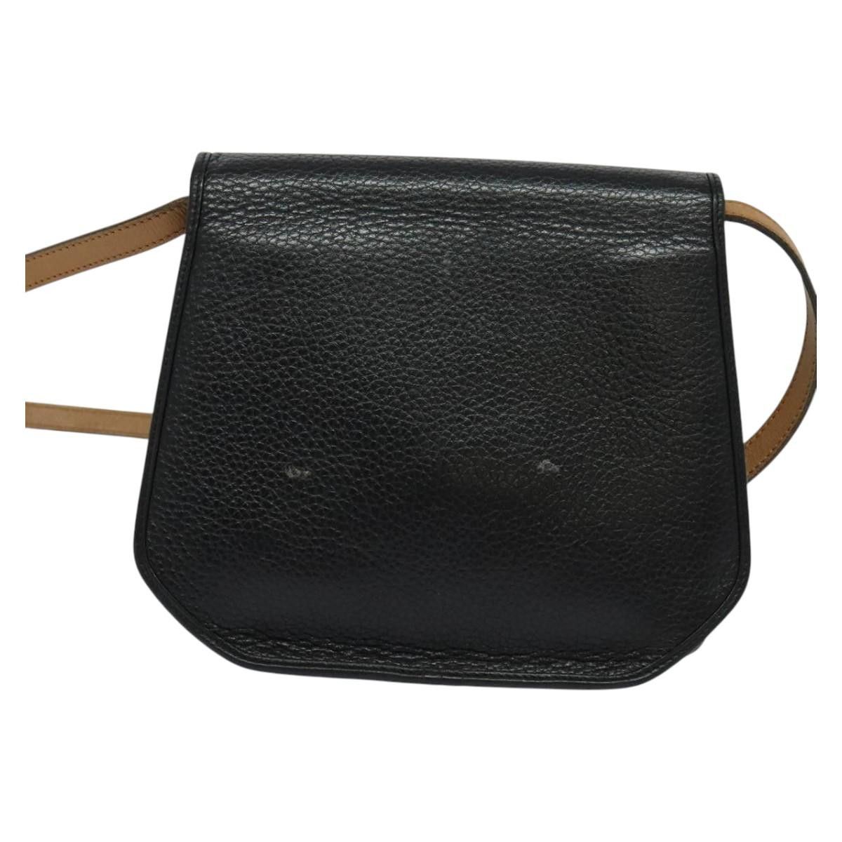 Dior DIOR Shoulder Bag Leather Black Gold Size ONE SIZE - 3 Thumbnail