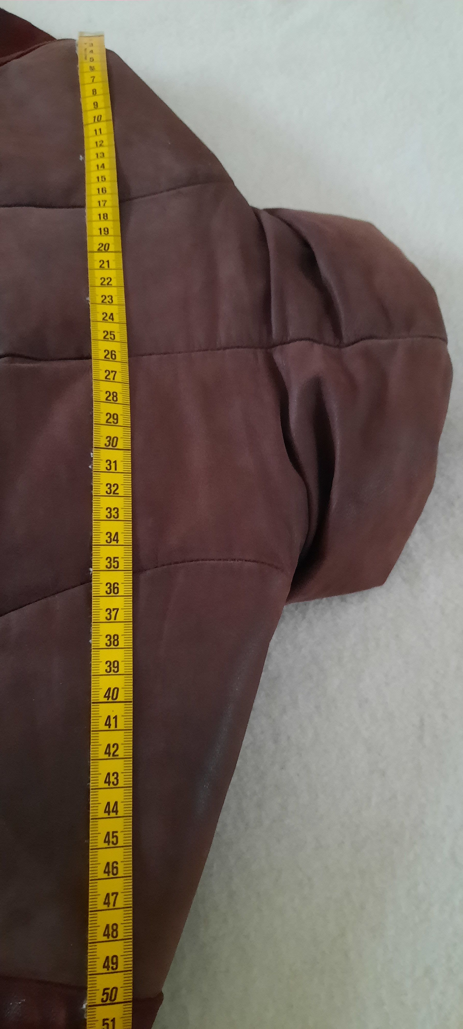 Isaac Sellam Experience ISAAC SELLAM EXPERIENCE Lederjacke mit Daunenfüllung Size US XL / EU 56 / 4 - 8 Thumbnail