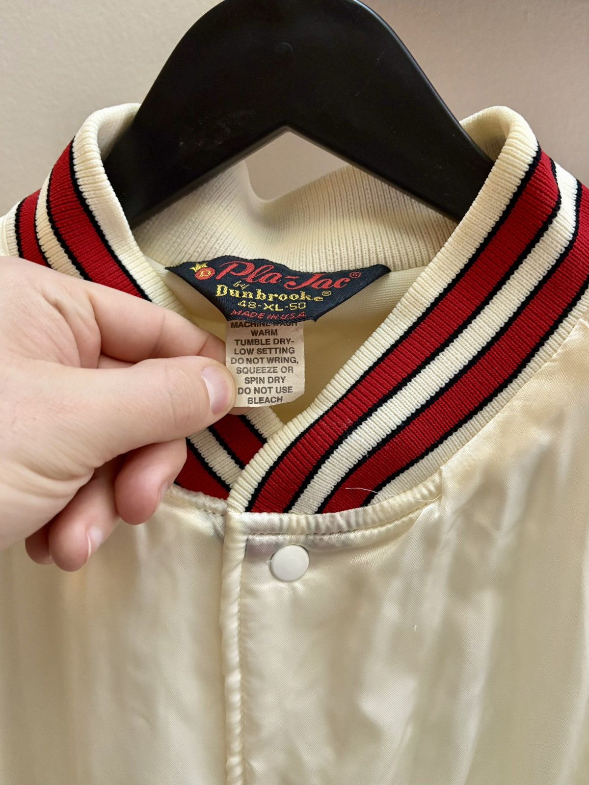 Dunbrooke Dunbrooke VTG 80s Qwick Construction Alaska satin jacket XL Size US XL / EU 56 / 4 - 2 Thumbnail
