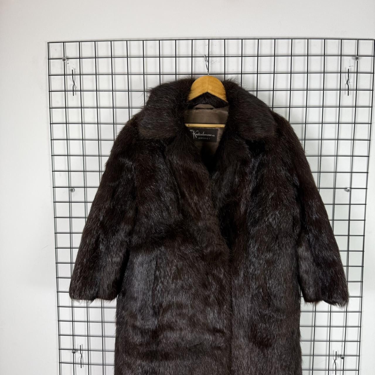 Vintage Mink Real Fur Jacket Womans Brown Size L / US 10 / IT 46 - 6 Thumbnail