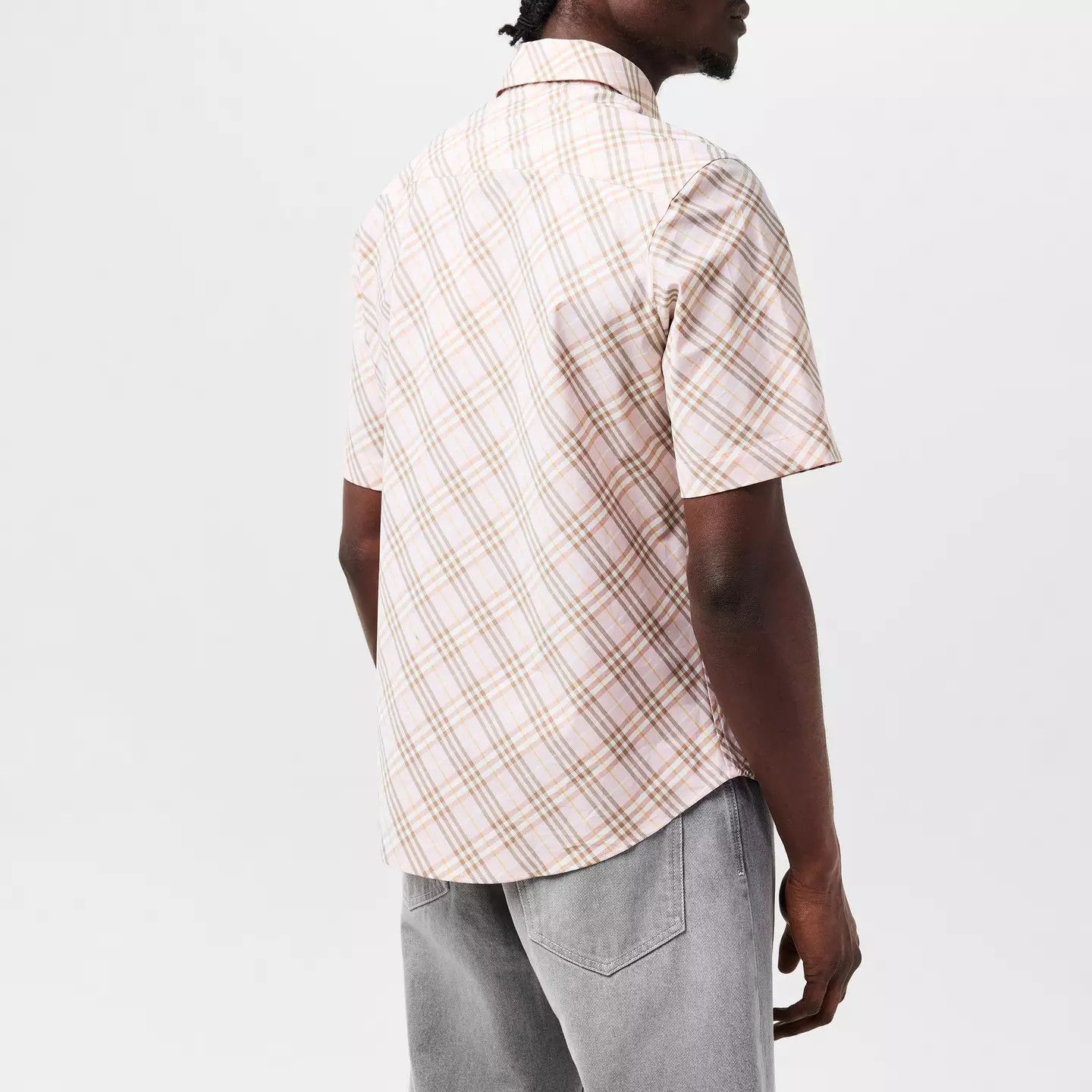 Burberry o1g2r1mq0426 Check Short Sleeve Shirt in Multicolor Size US S / EU 44-46 / 1 - 4 Thumbnail