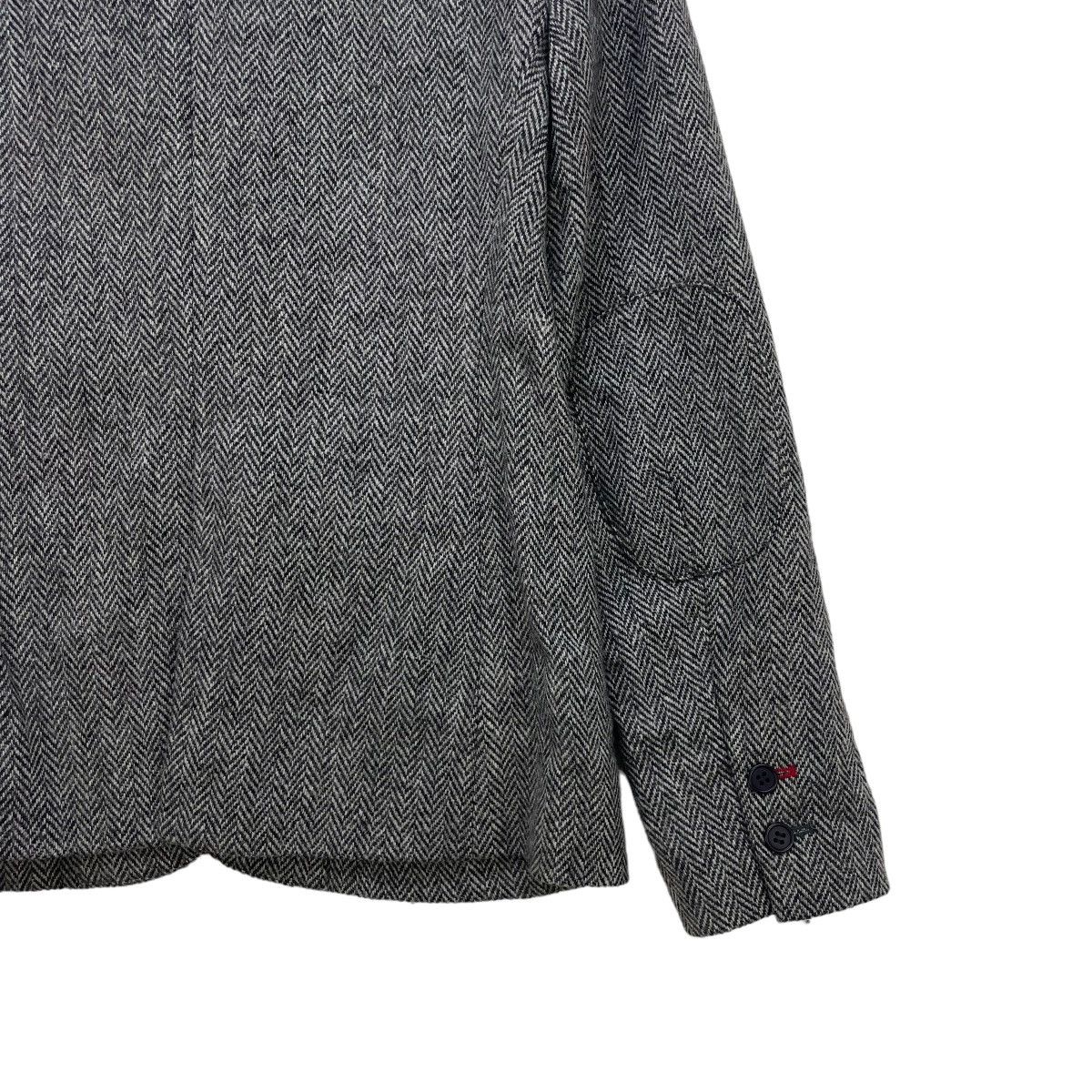 Japanese Brand Italian Designer Ines De La Fressange Herringbone Jacket Size M / US 6-8 / IT 42-44 - 6 Thumbnail
