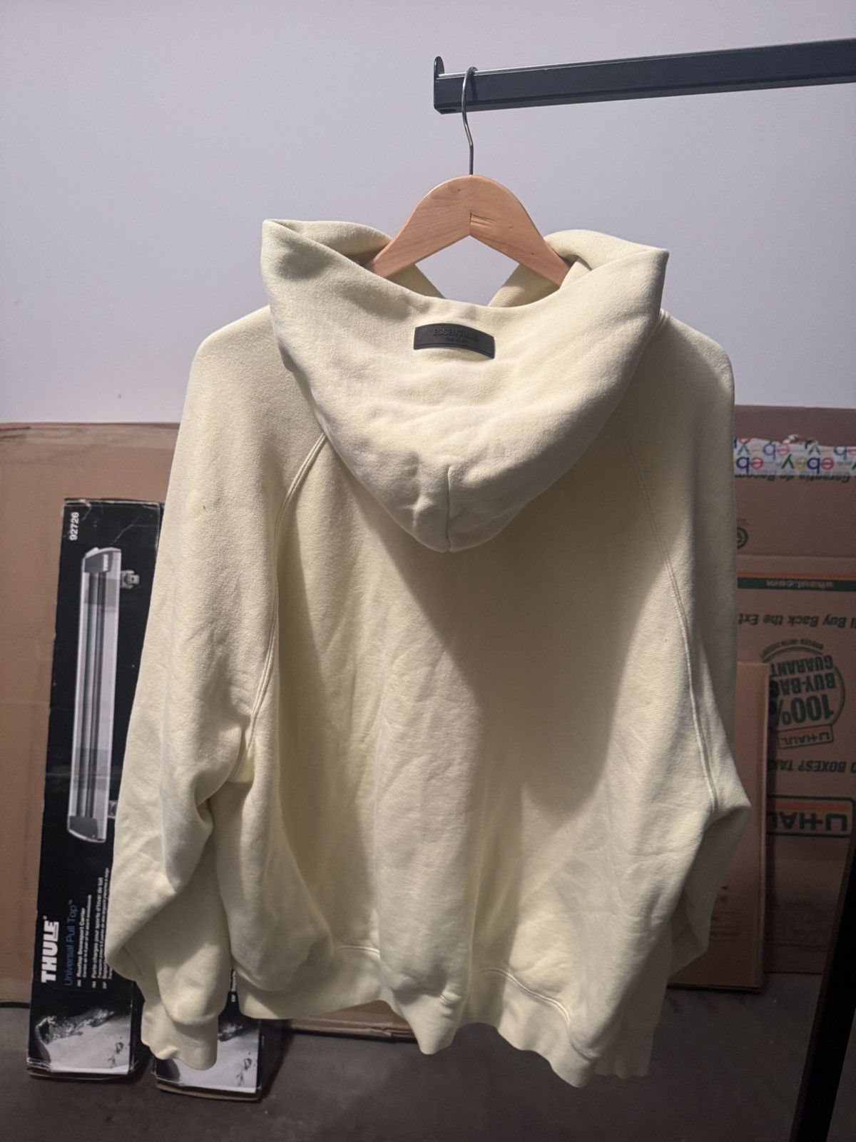 Fear of God Essentials Fear of God Hoodie - Yellow Size US XL / EU 56 / 4 - 2 Thumbnail
