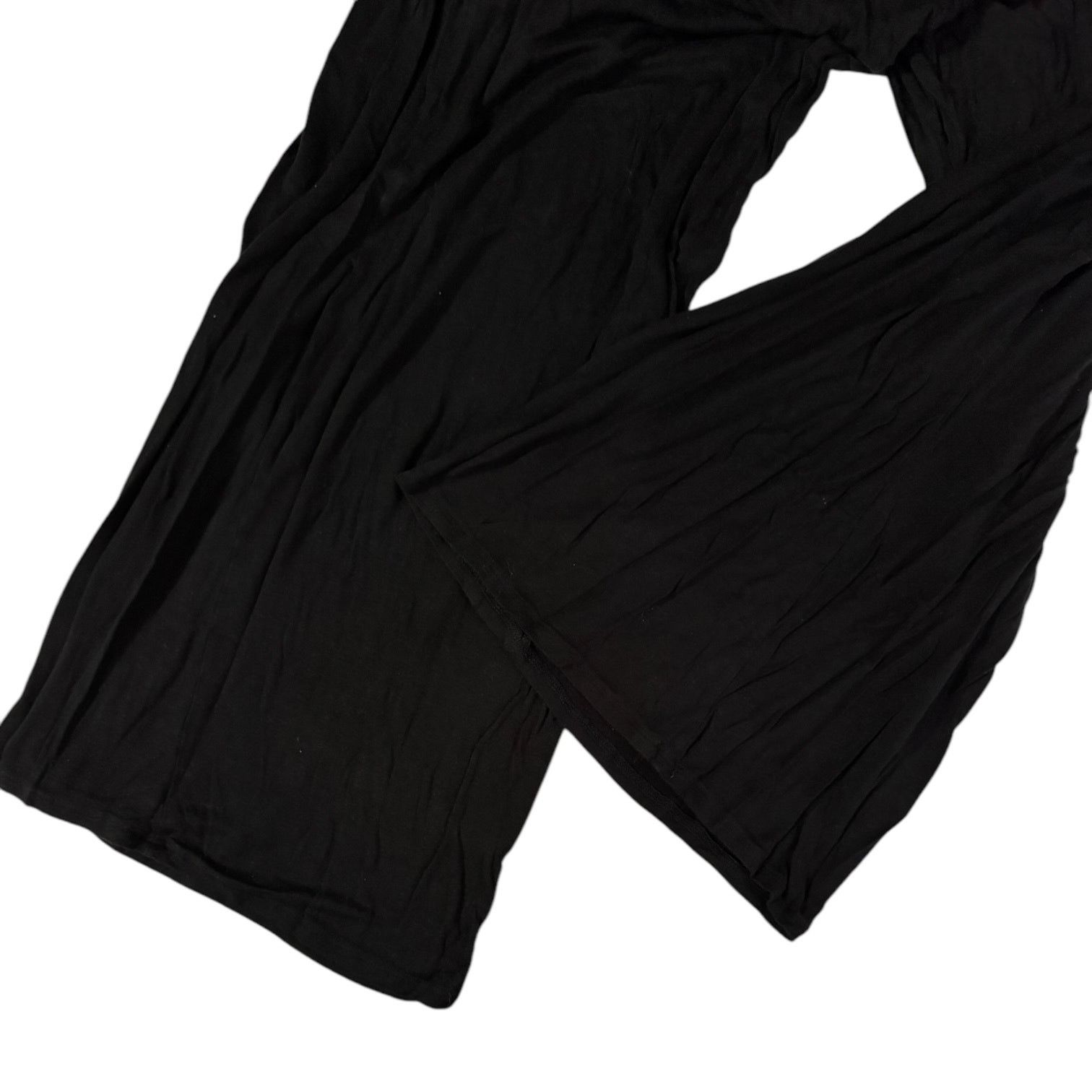 Other Body Central Women’s Black Jumpsuit with Lattice Back Large Size 36" / US 14 / IT 50 - 4 Thumbnail