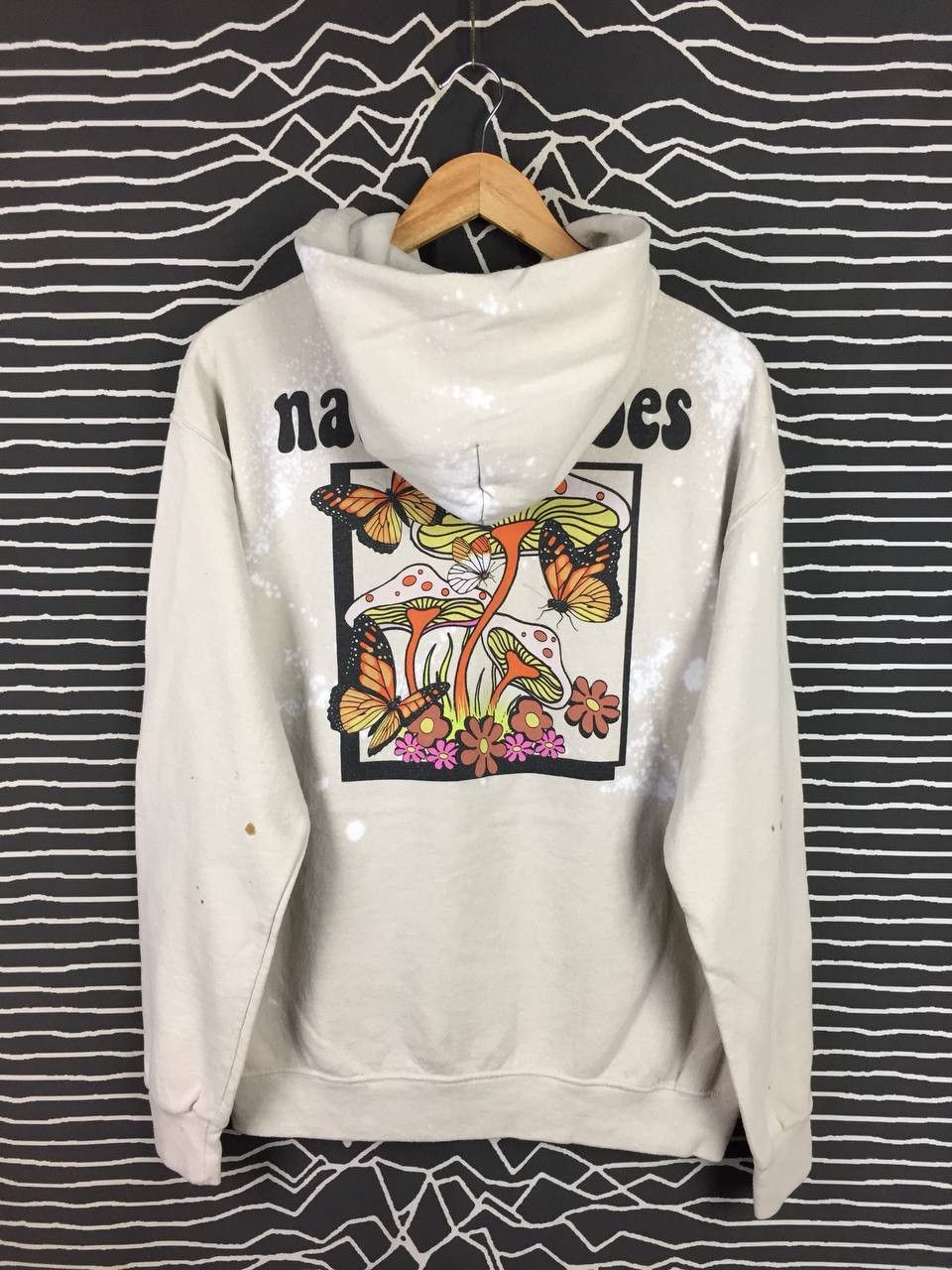 Bowery Bowery Supply Co. Nature Vibes Bleach Splatter Hoodie Size US M / EU 48-50 / 2 - 9 Thumbnail