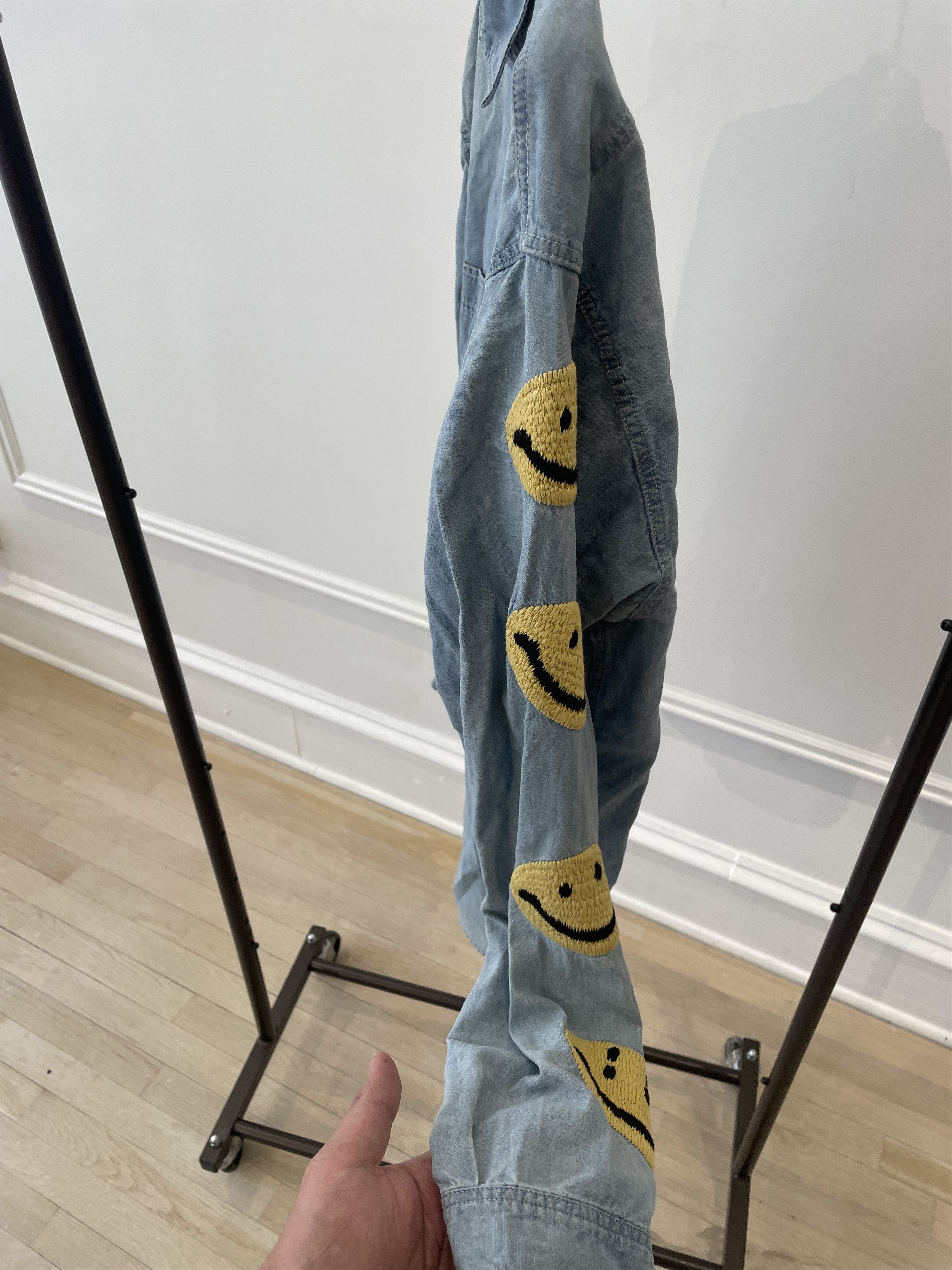 Kapital Kapital Smiley Denim Shirt Size US M / EU 48-50 / 2 - 4 Thumbnail