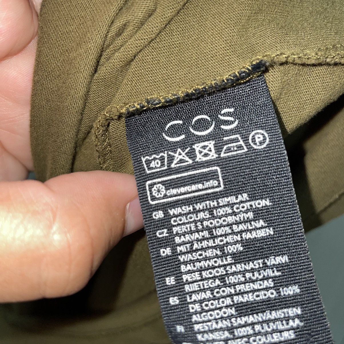 Cos COS T-shirt Size US L / EU 52-54 / 3 - 4 Thumbnail