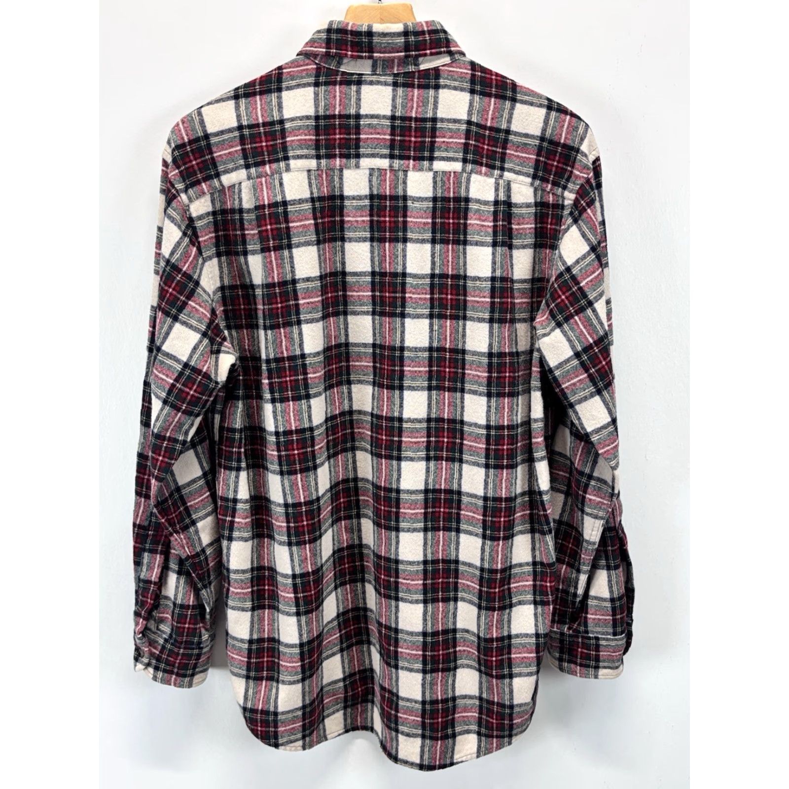 Pendleton Pendleton Wool Shirt Mens Medium Multicolor Plaid Button-Up Long Sleeve Size 40R - 3 Thumbnail