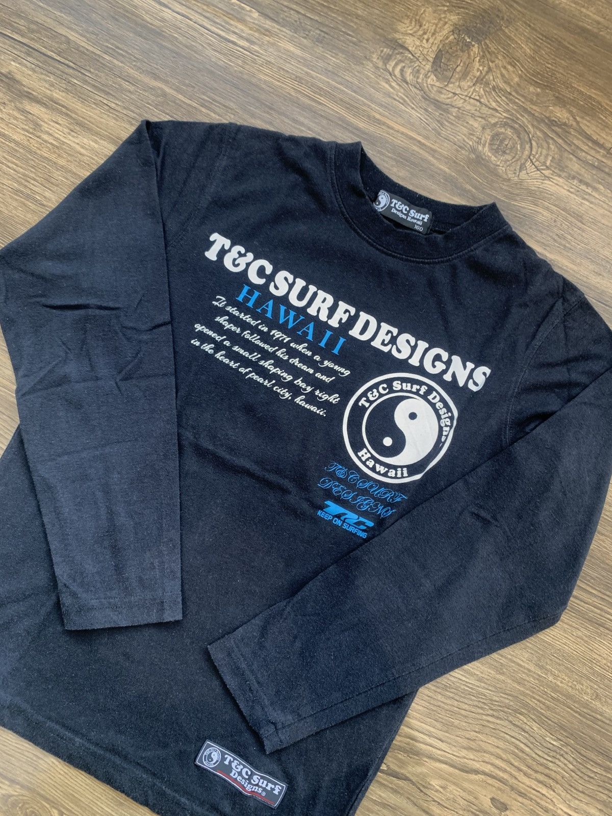Japanese Brand 2000s japanese archive t&c y2k longsleeve tee Size US XS / EU 42 / 0 - 2 Thumbnail
