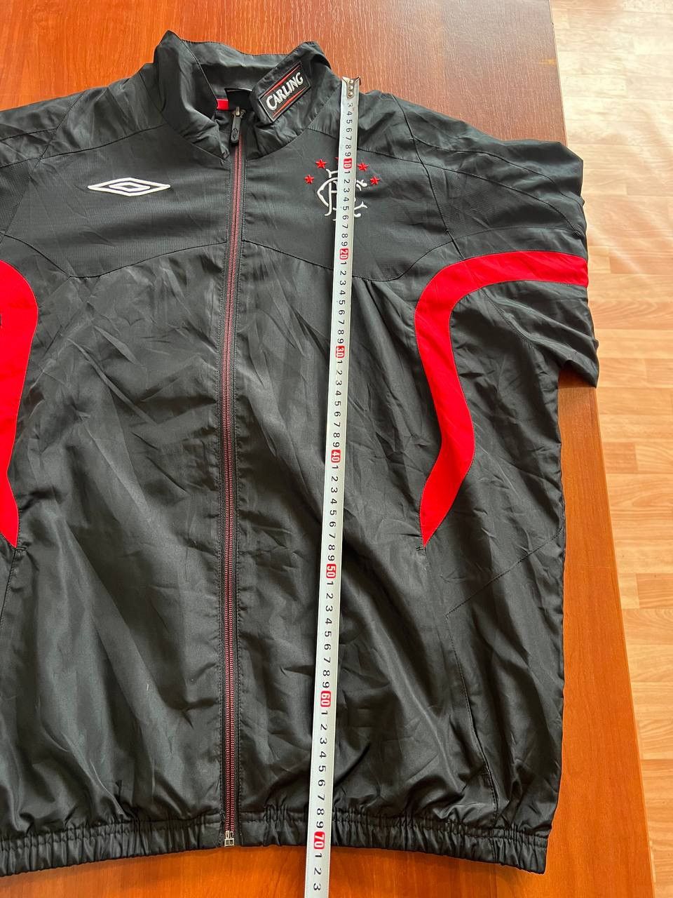 Umbro 2009/10 RANGERS GLASGOW TRAINING SOCCER TRACK ZIP JACKET SZM Size US M / EU 48-50 / 2 - 16 Thumbnail