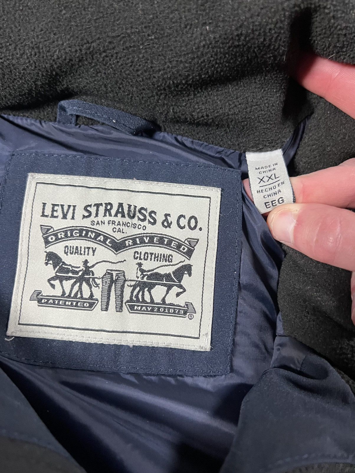 Levi's Vintage Y2k Levis Winter Puffer Boxy Cozy Ski Coat Jacket Size US XXL / EU 58 / 5 - 3 Thumbnail