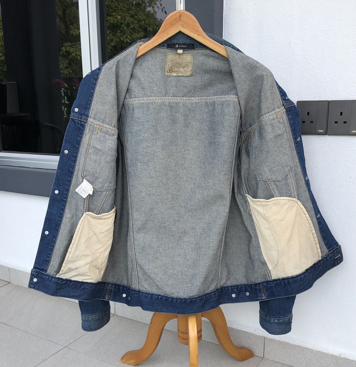 Johnbull Japanese Johnbull Trucker Denim Jacket Size US L / EU 52-54 / 3 - 18 Thumbnail